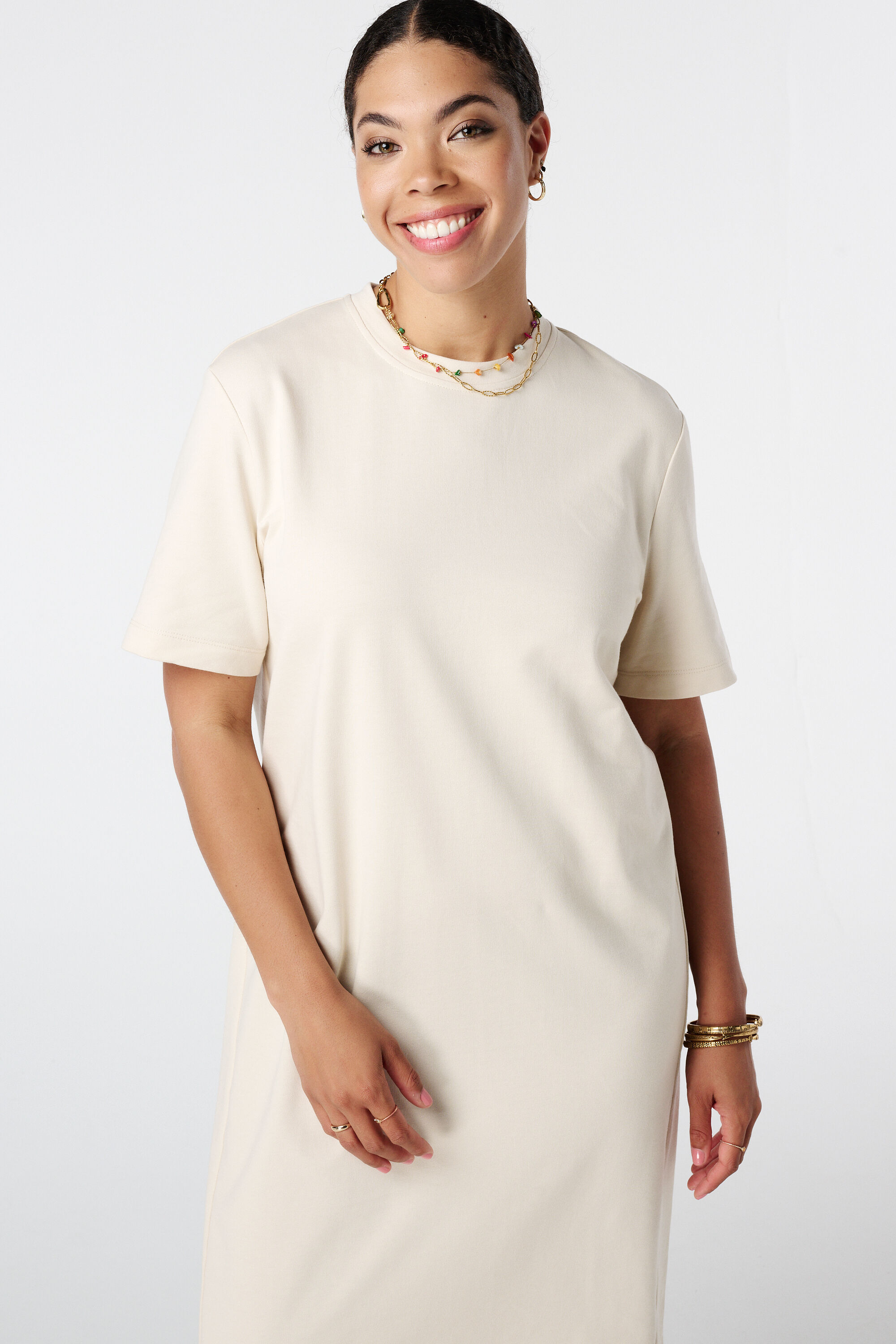 Midi T-shirtjurk image number 4