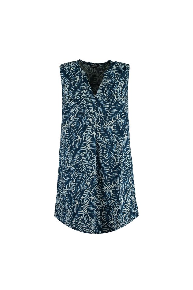 Mouwloze lange blouse image number 1