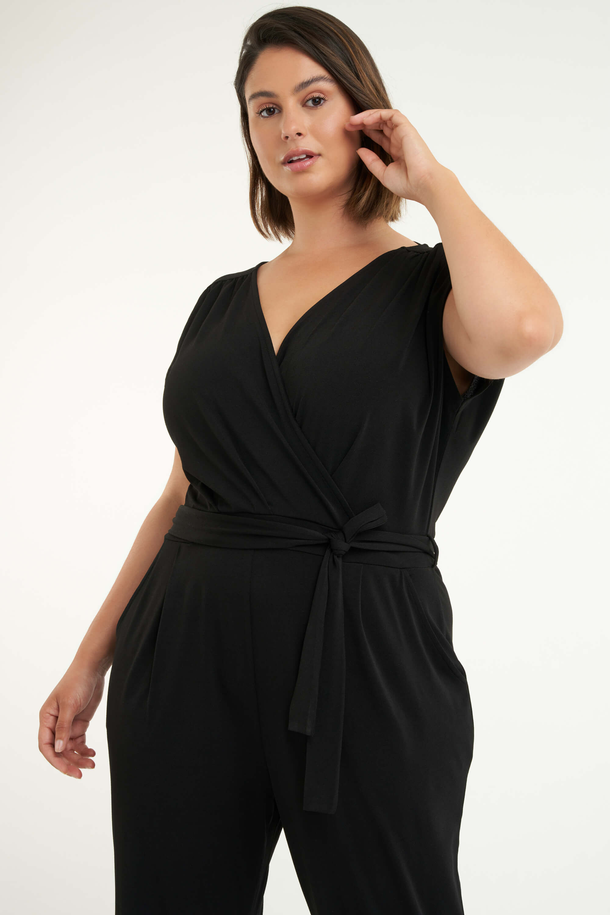 Jumpsuit met ceintuur image number 5