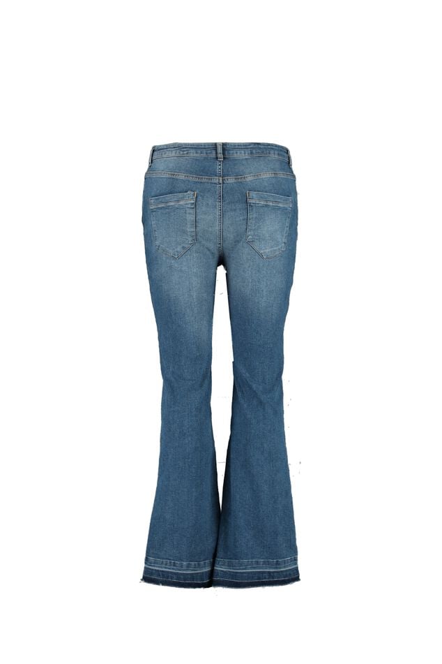 Flared high waist jeans image number 2
