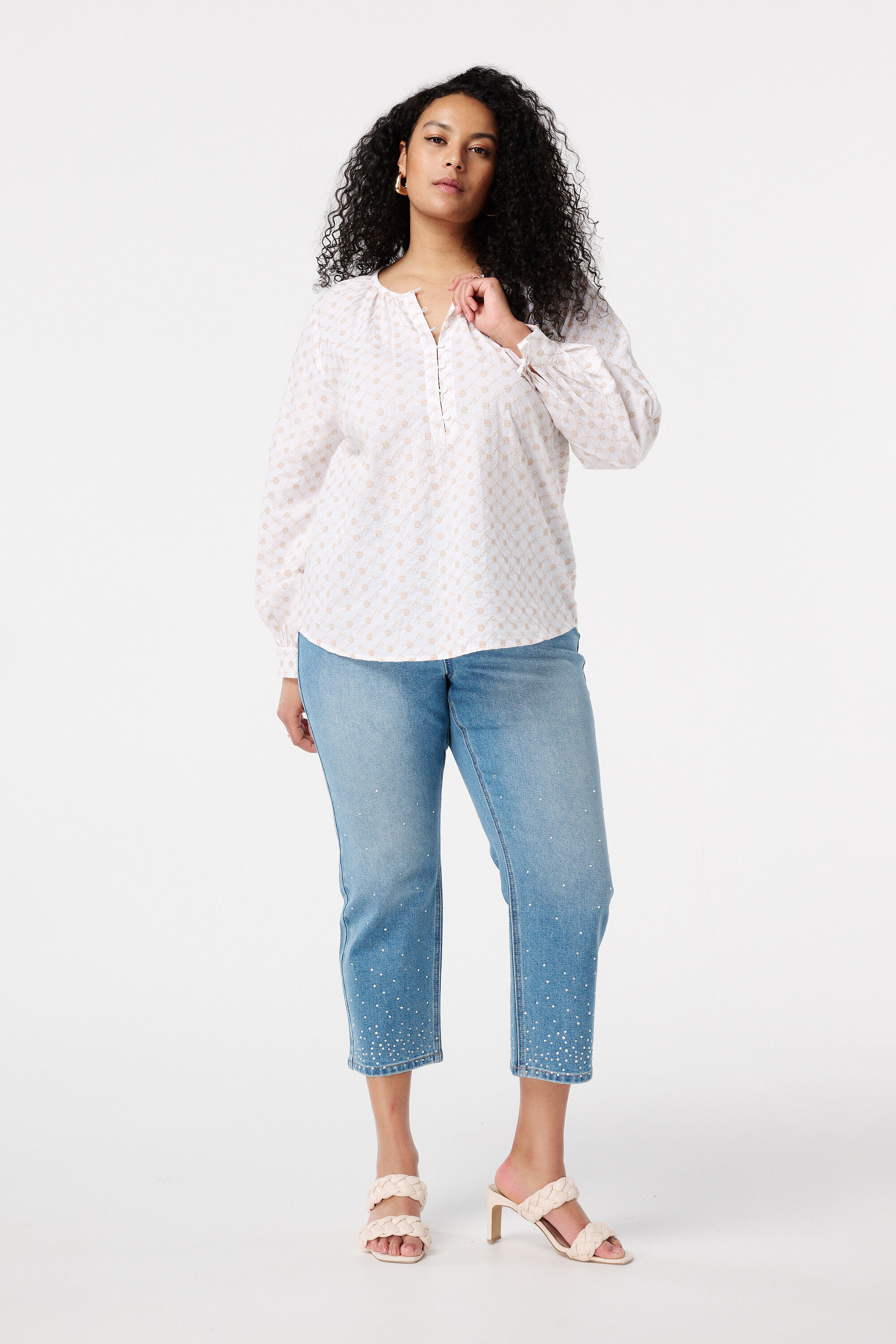 Blouse met borduursel image number 5