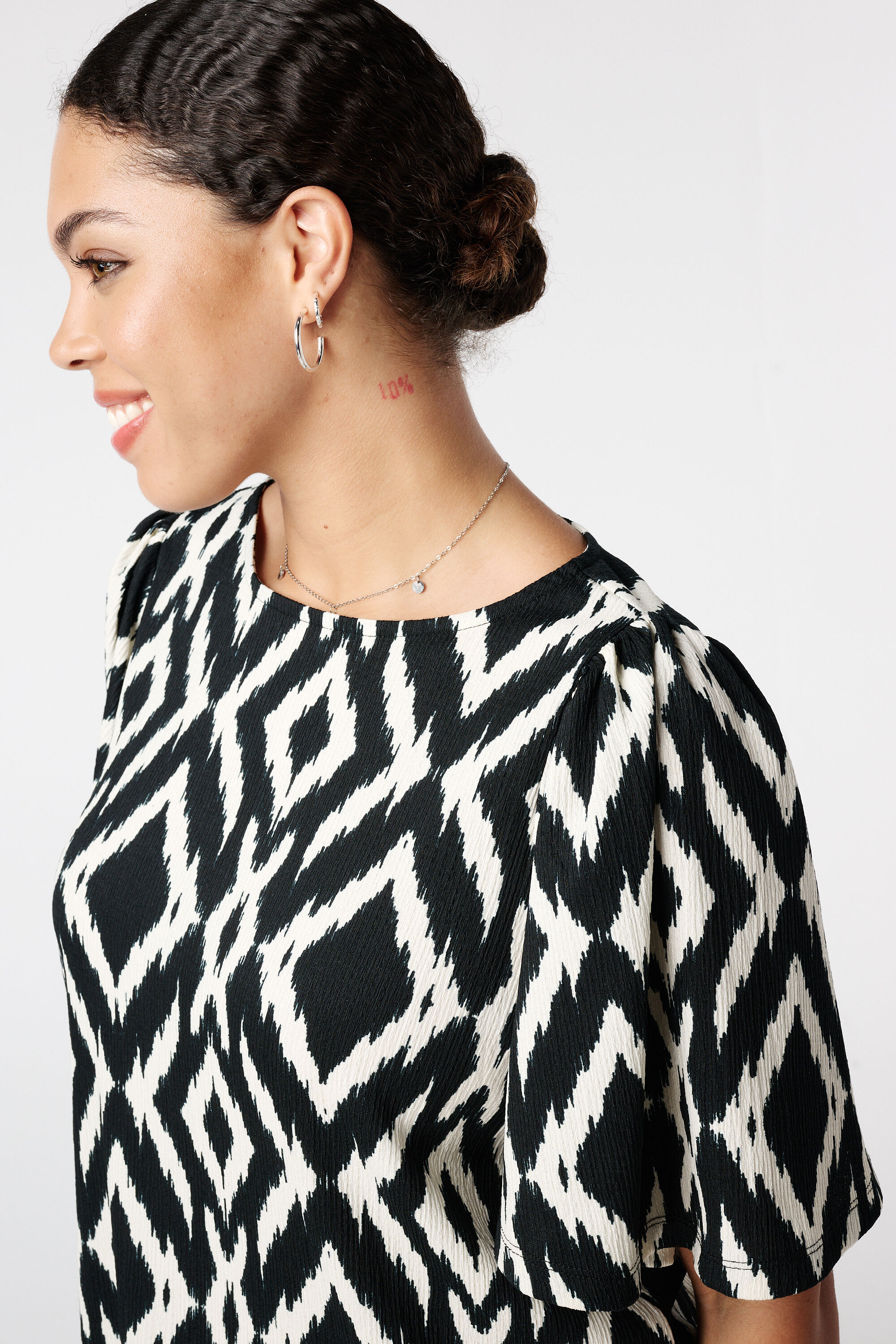 Top met print image number 4