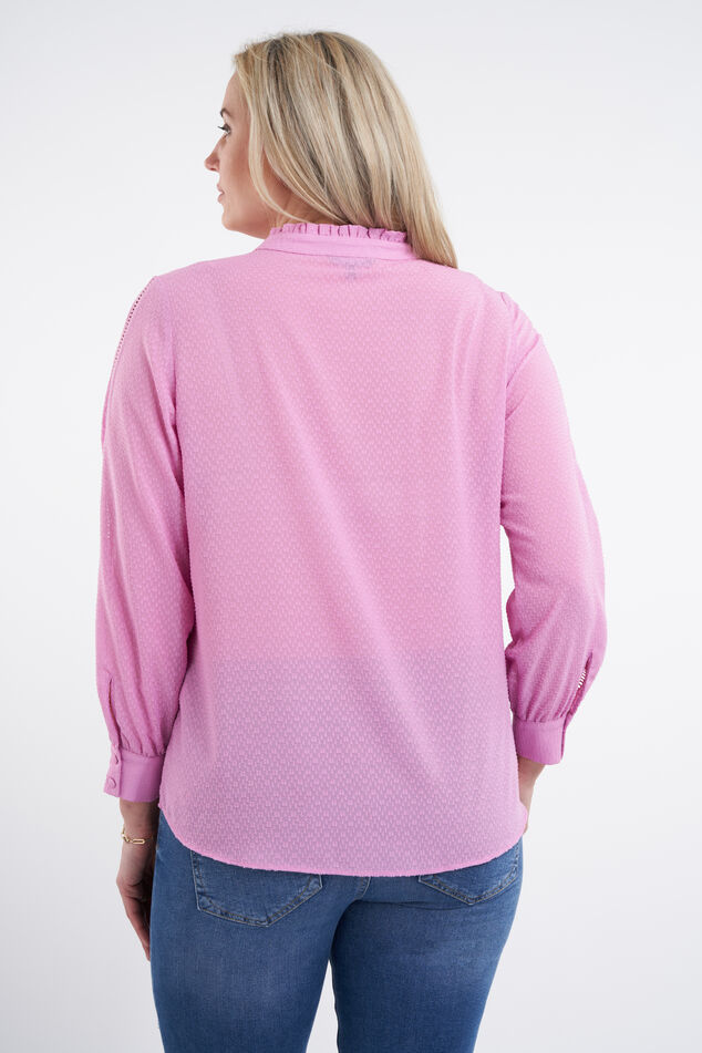 Semi-transparante blouse image 3
