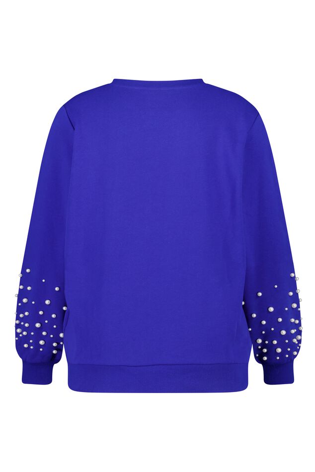 Sweater met parel detail image number 2
