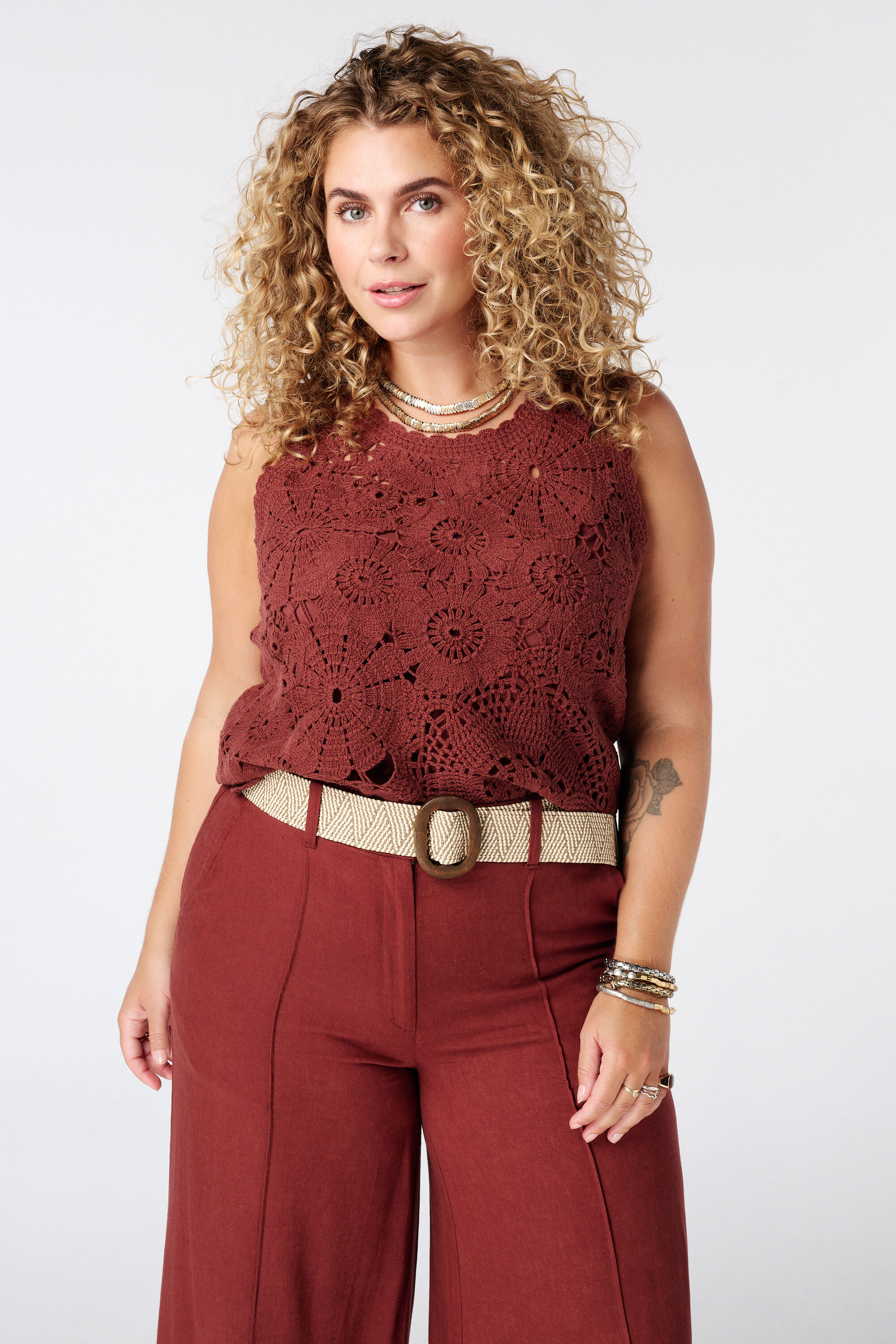 Crochet trui