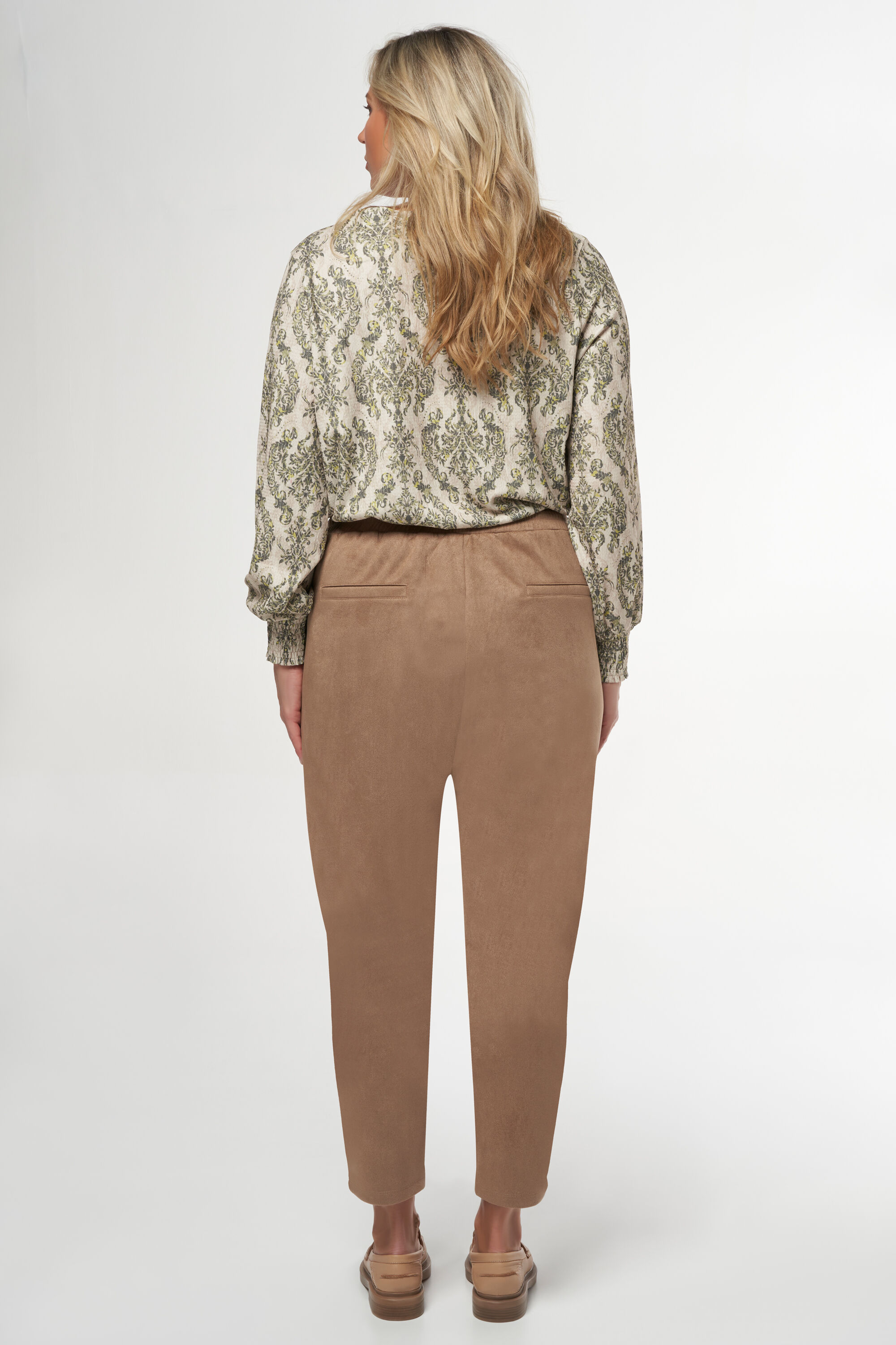 Broek met suedelook image number 3