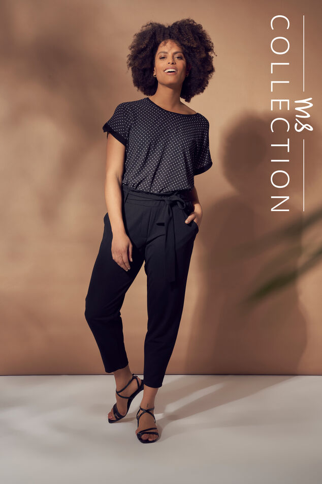 Broek met strikceintuur image number 0