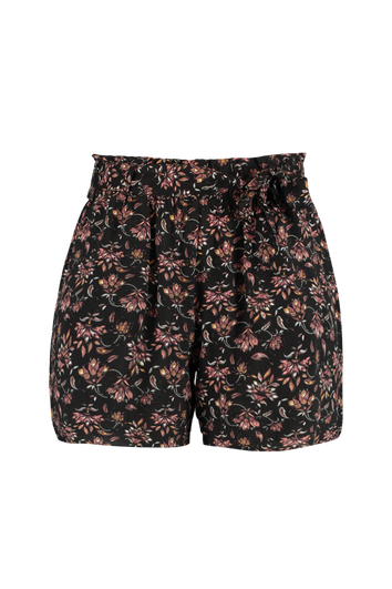 Viscose short met ceintuur