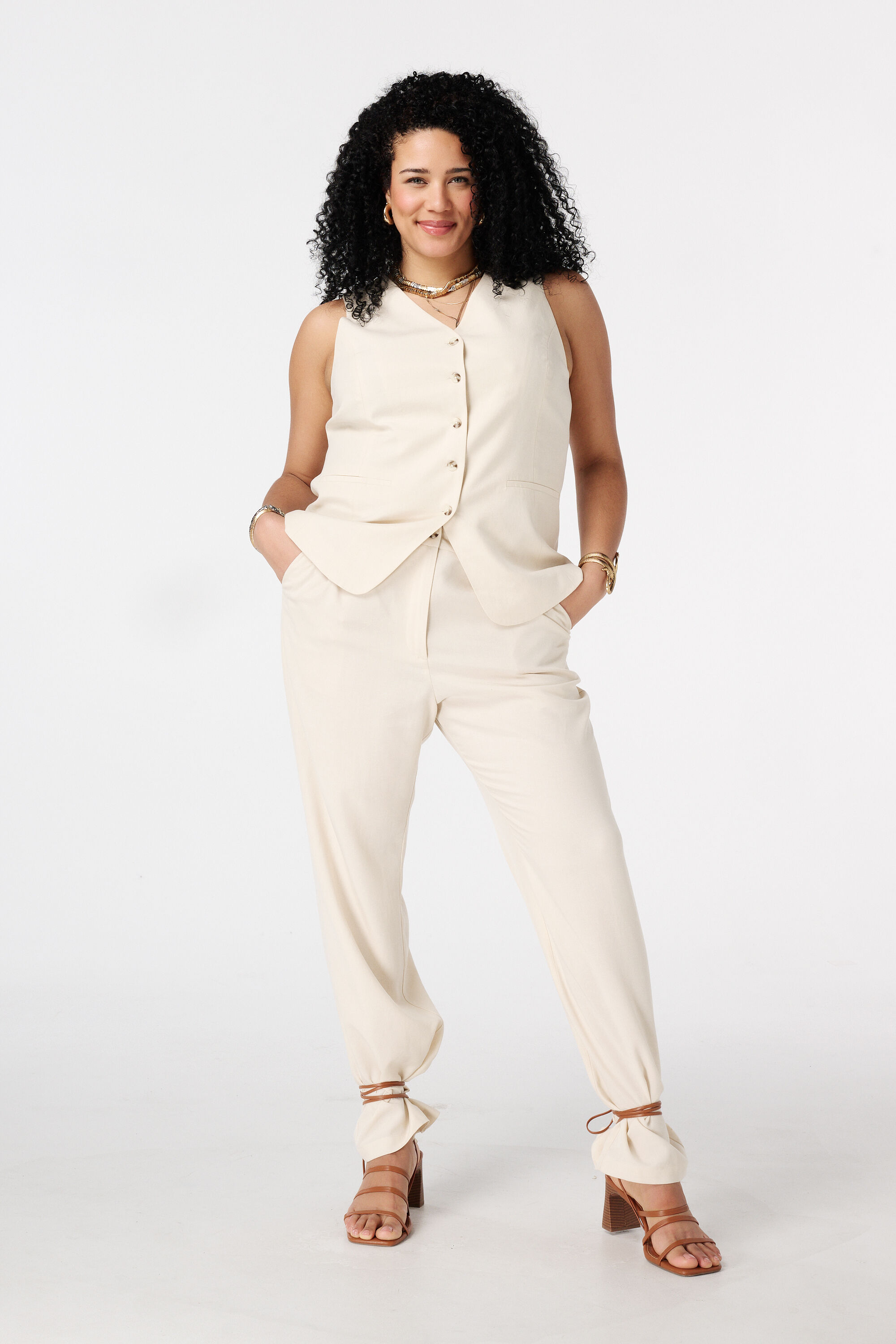 Gilet met knoopsluiting image number 5