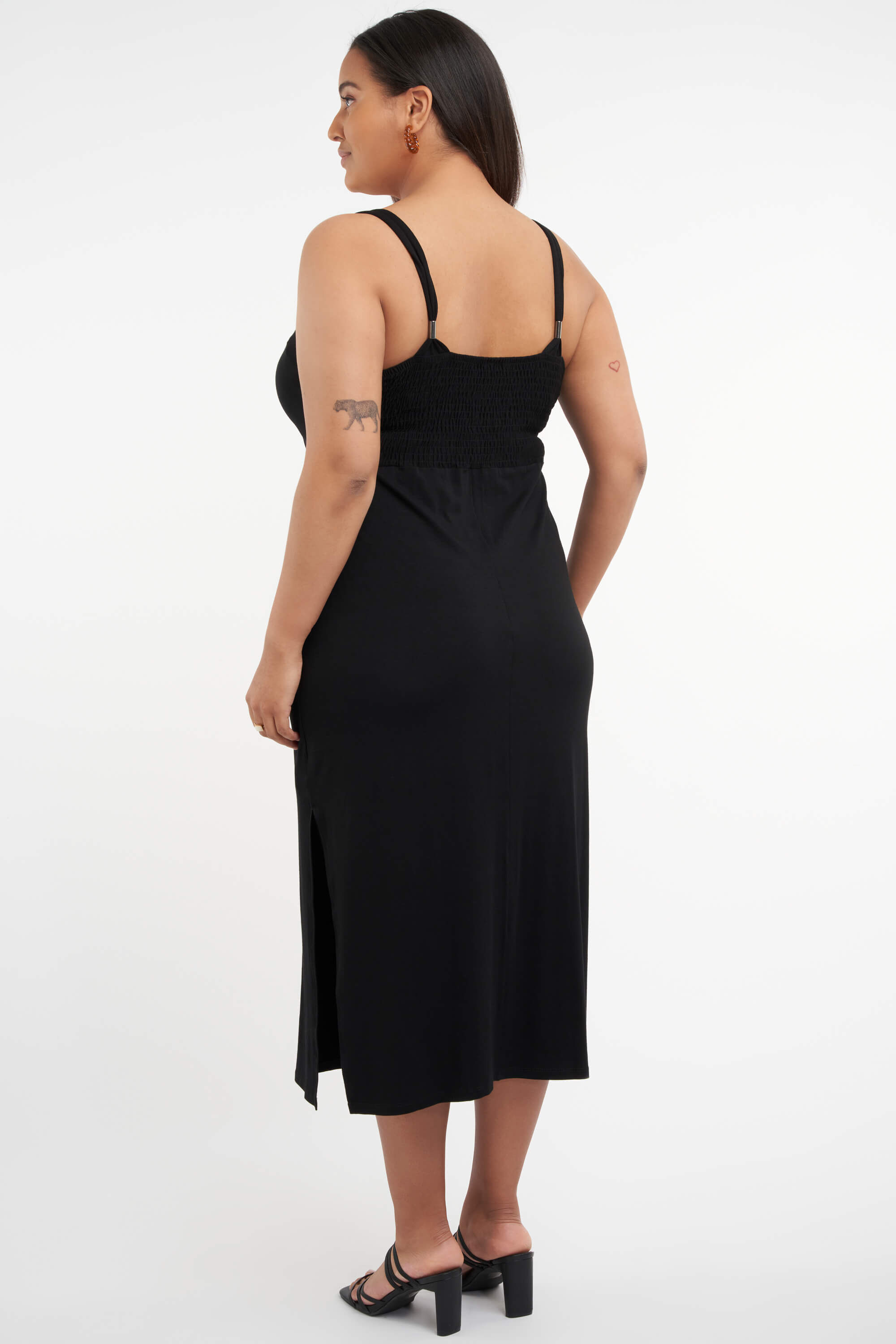 Jurk met smockdetail image number 3