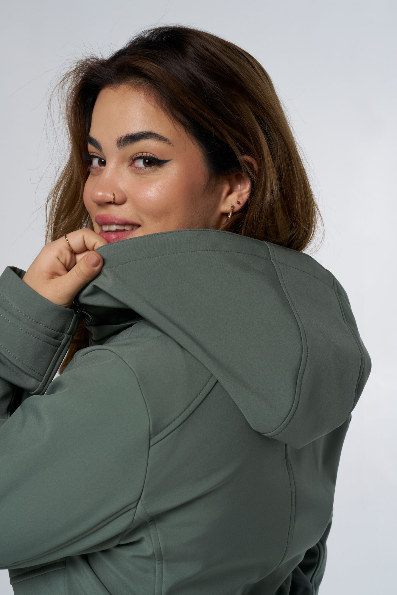 Softshell jas met fleece image number 3