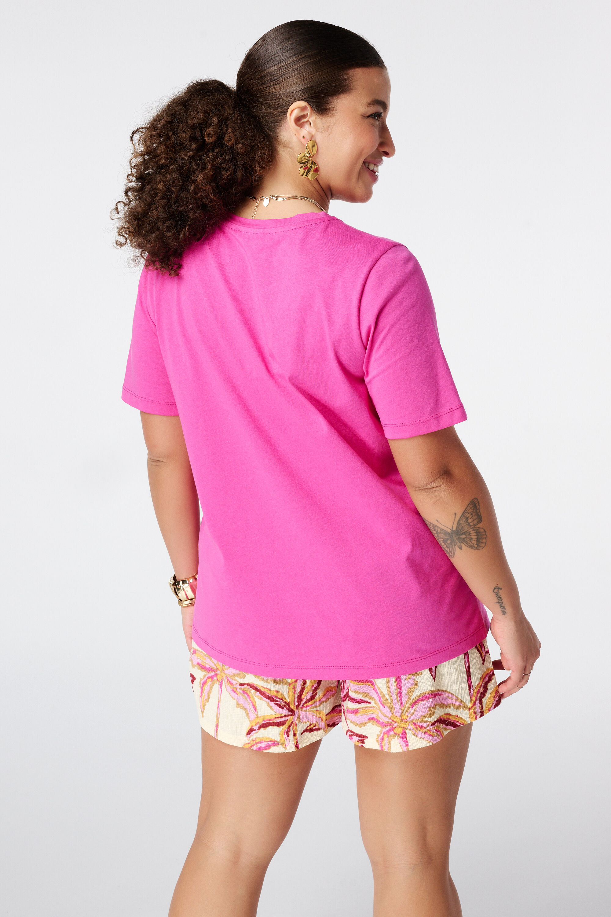 T-shirt met print image number 3