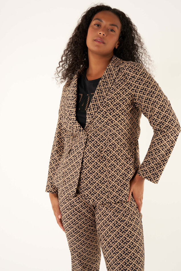 Blazer met travel kwaliteit image number 0