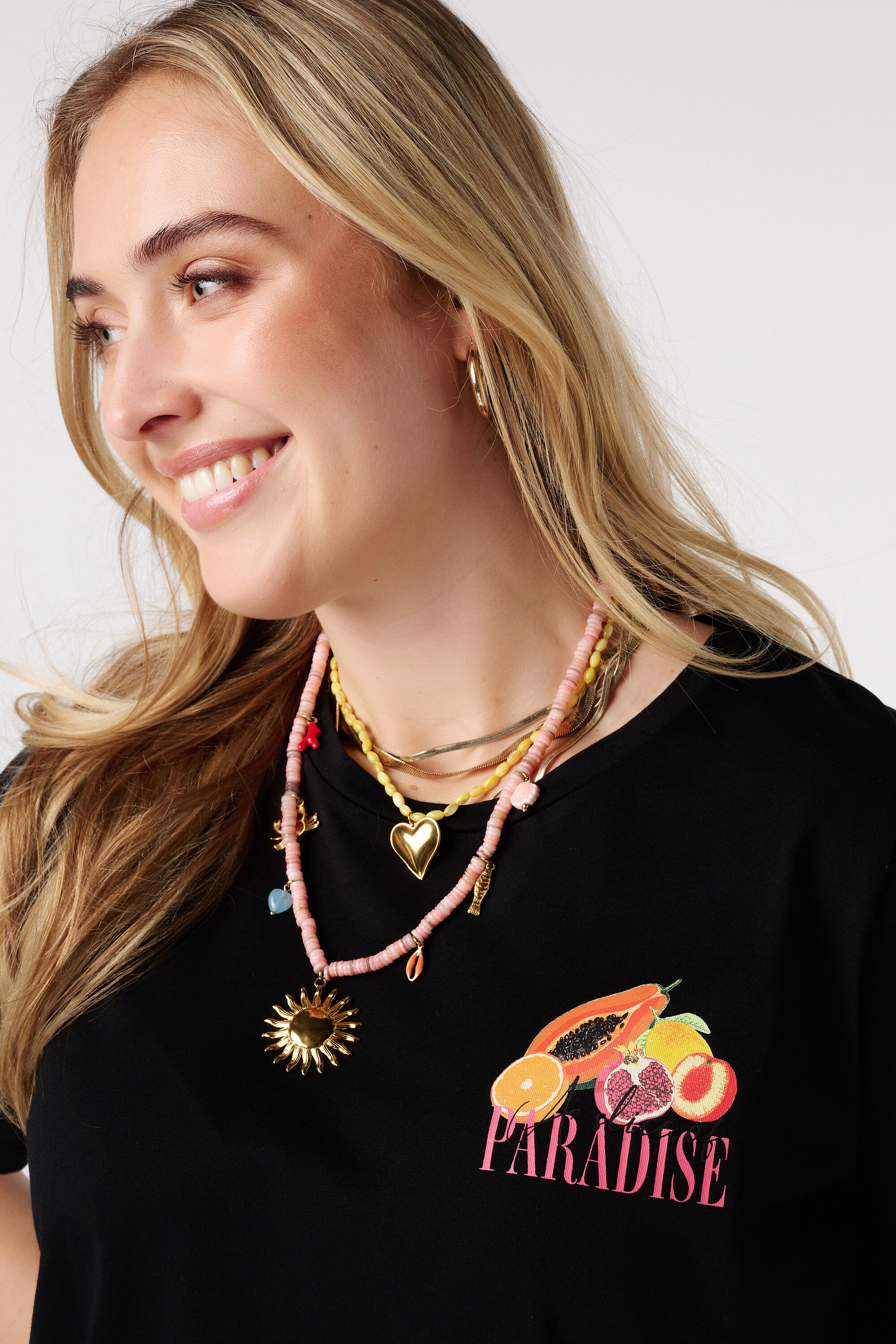 T-shirt met backprint image number 4