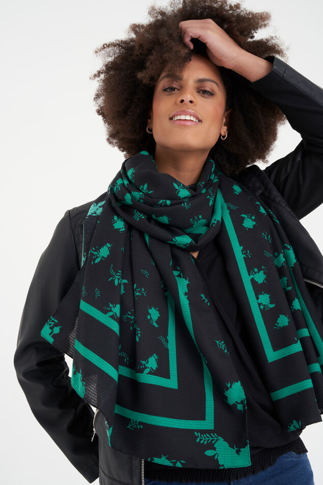 Sjaal met print image number 0