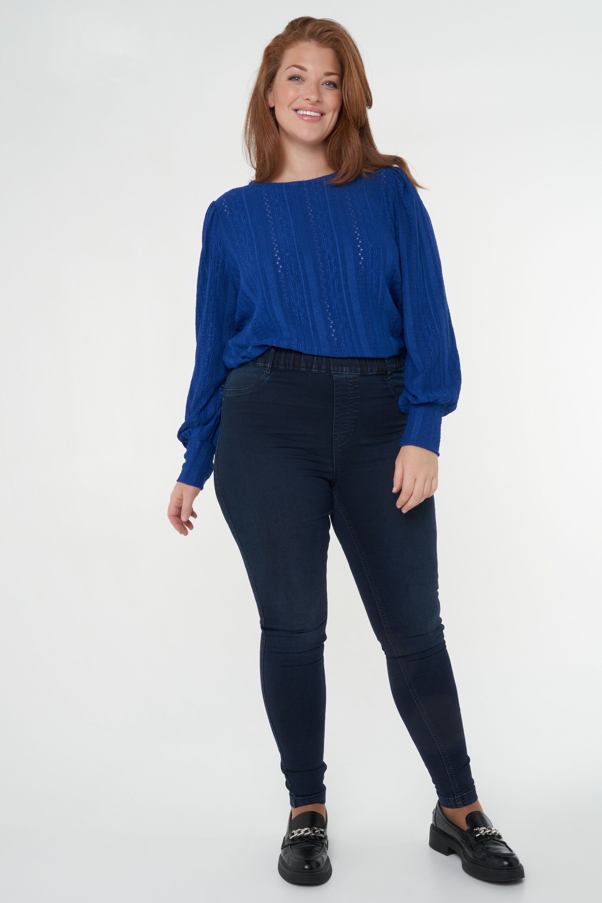 Slim fit 32 inch tregging POPPY image number 7