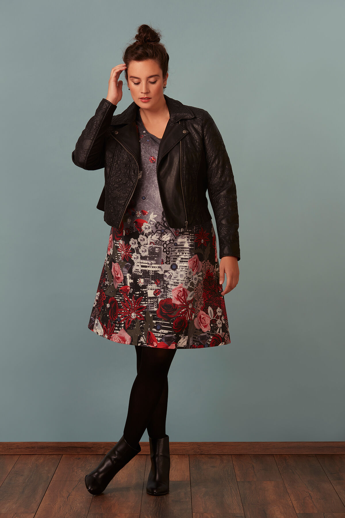 Jurk met print image number 3