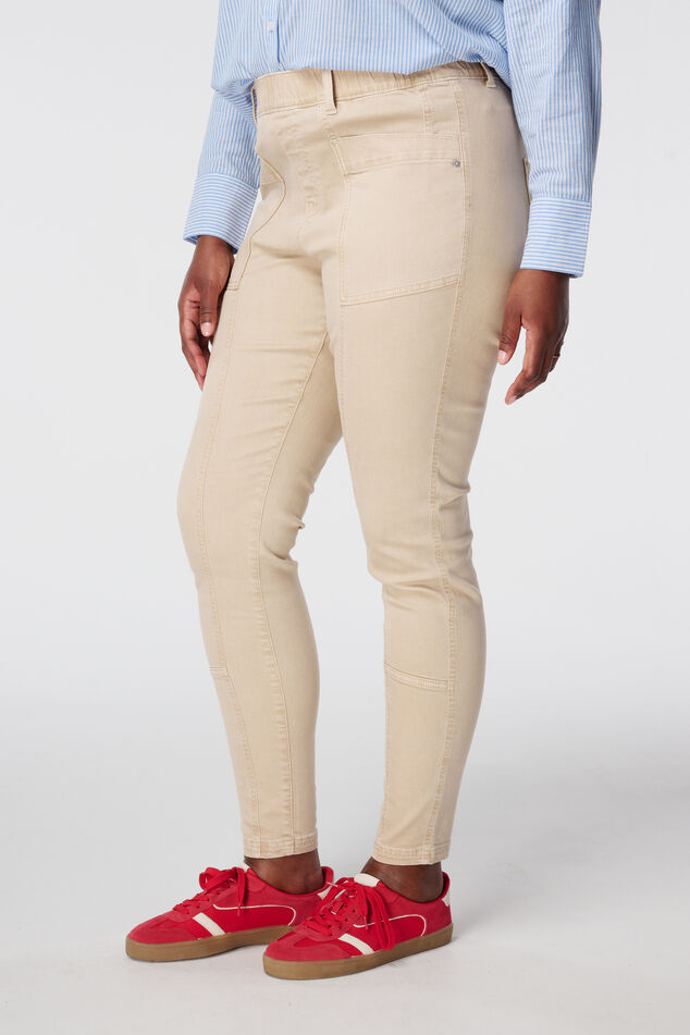 Dames Broeken Ms Mode Tregging Hoge Taille MS Mode BROEK LEG