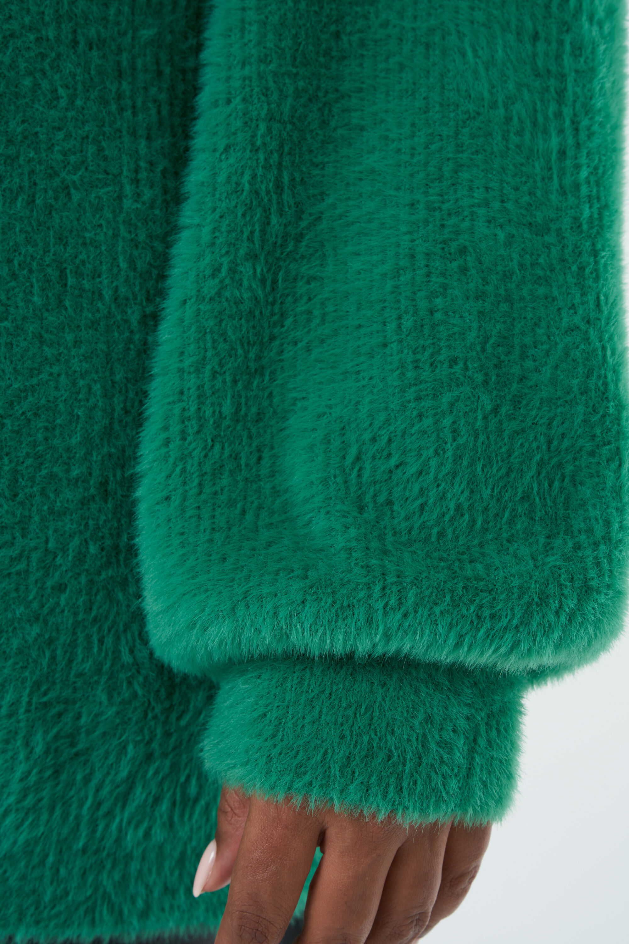 Fel best sale groene trui