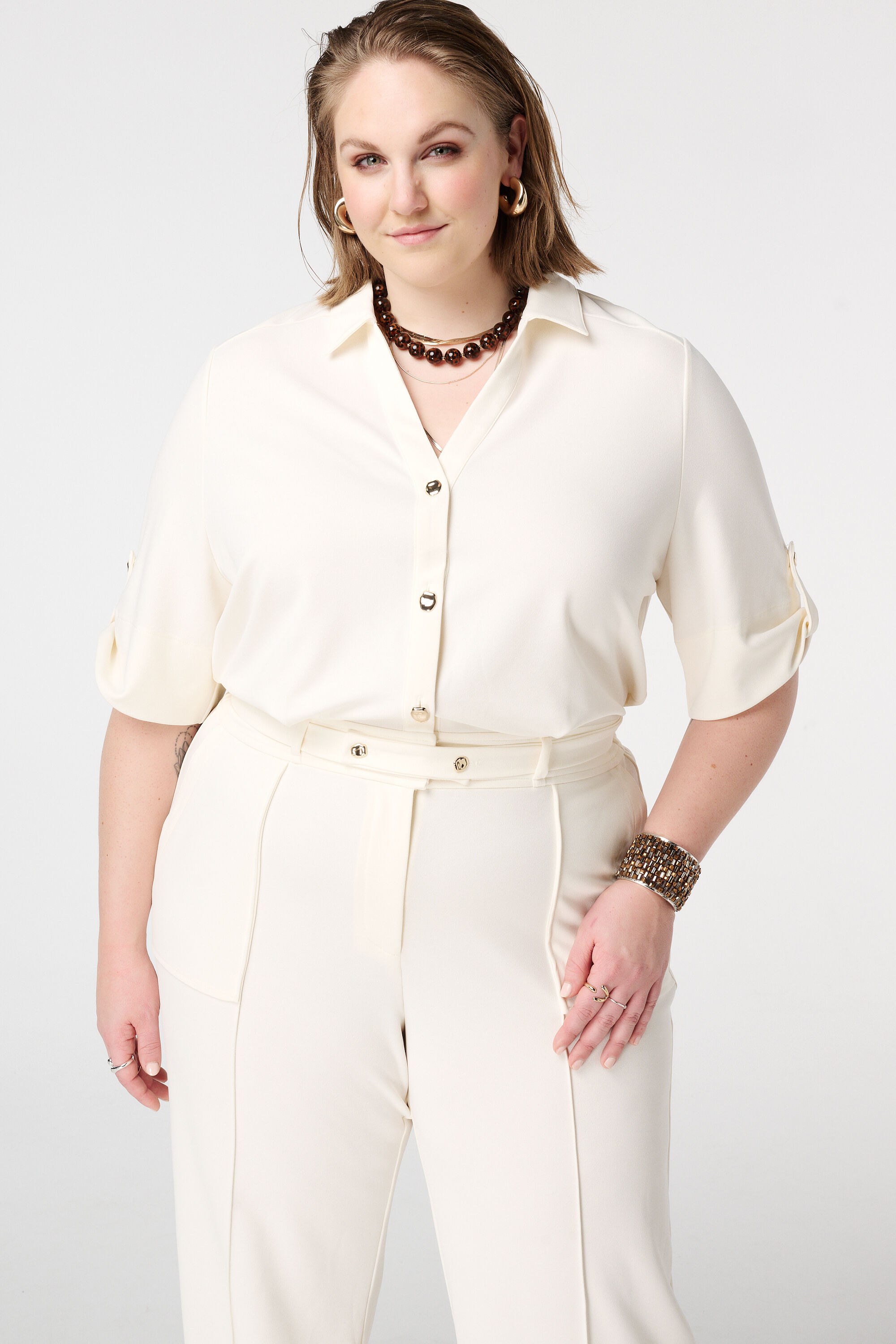 Jumpsuit met ceintuur image number 5