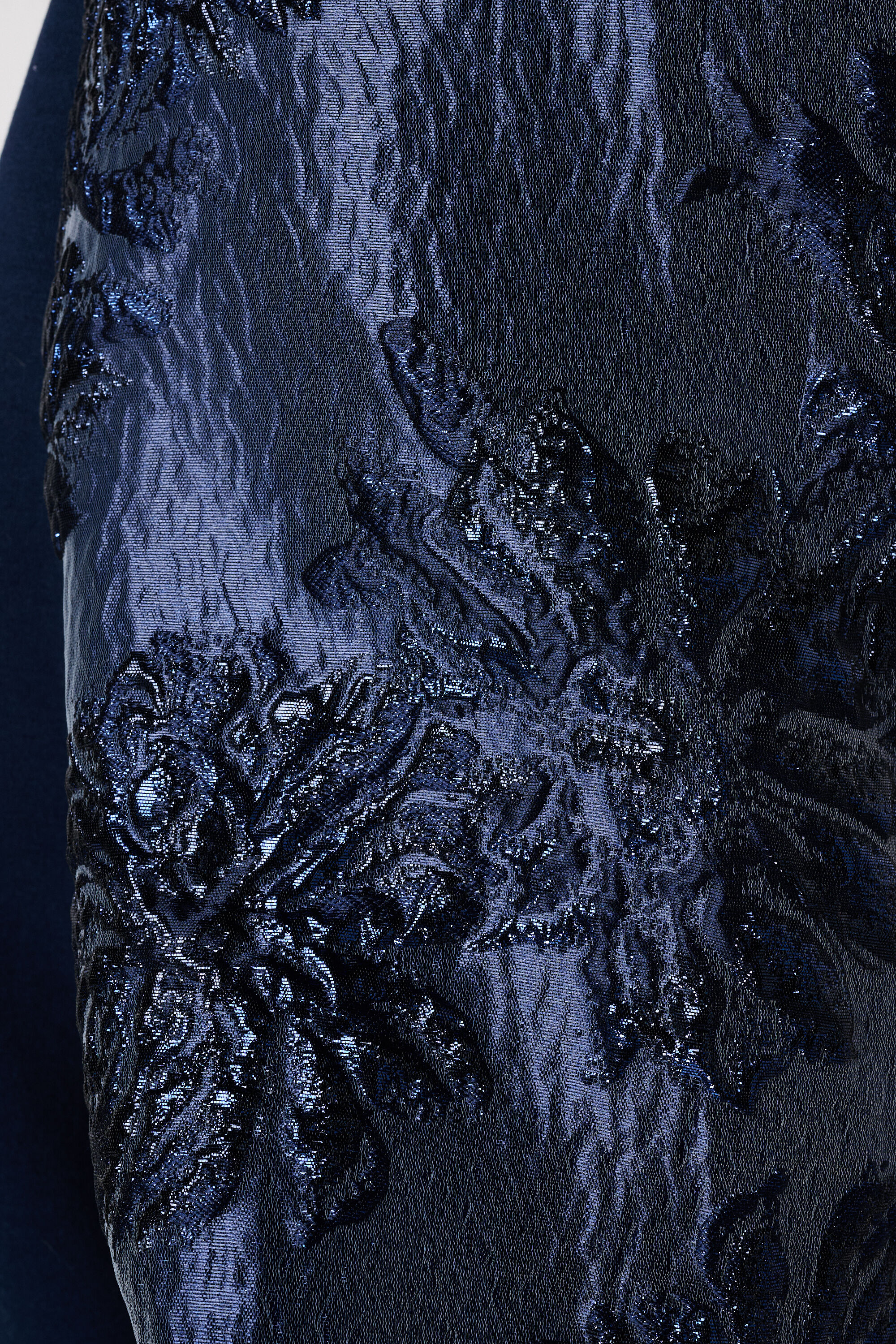 Sweater met jacquard mouwen image number 6