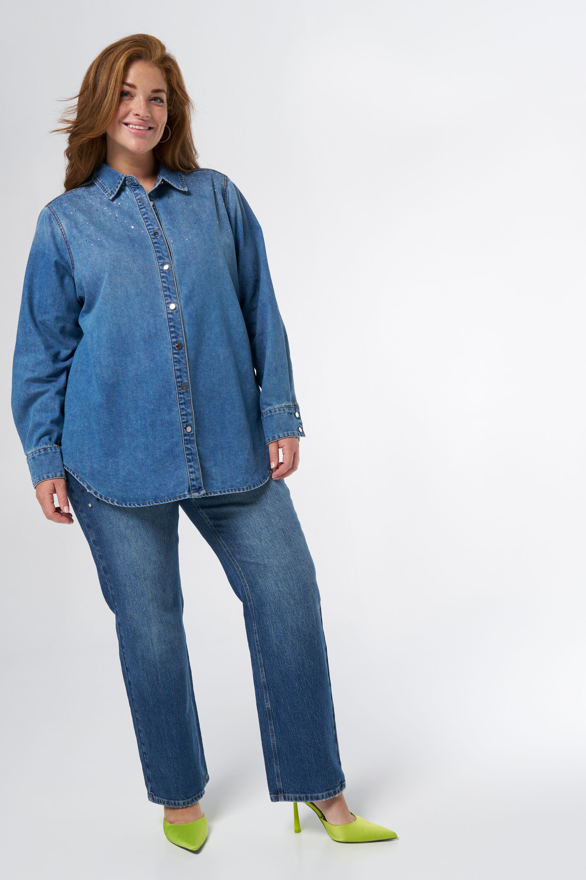 Denim blouse  image number 5