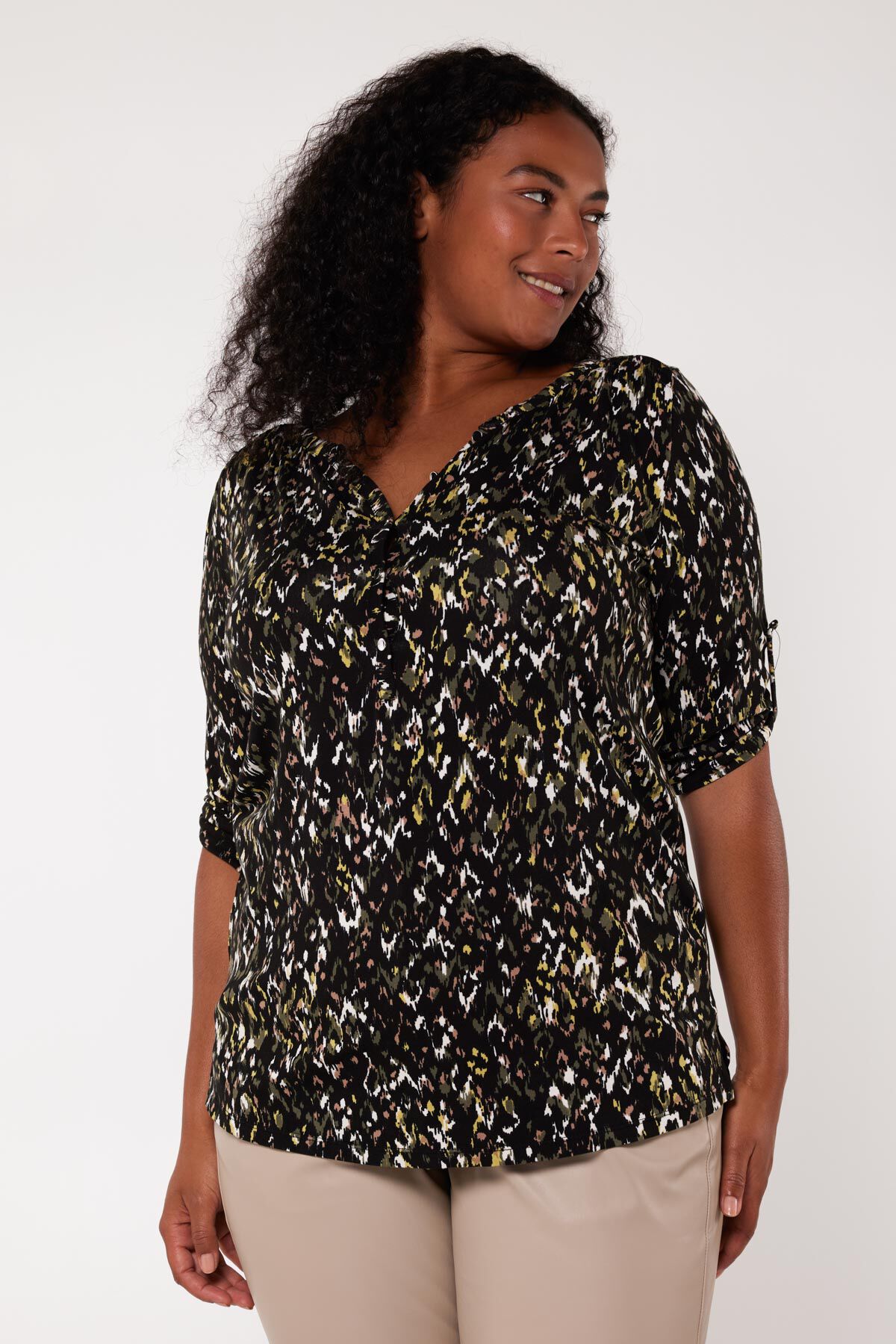 Dames Top met print MS Mode