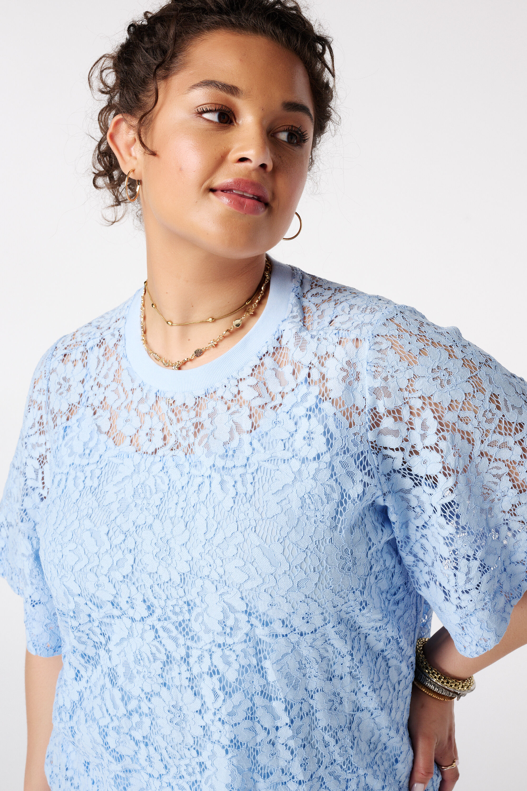 Kanten blouse image number 3