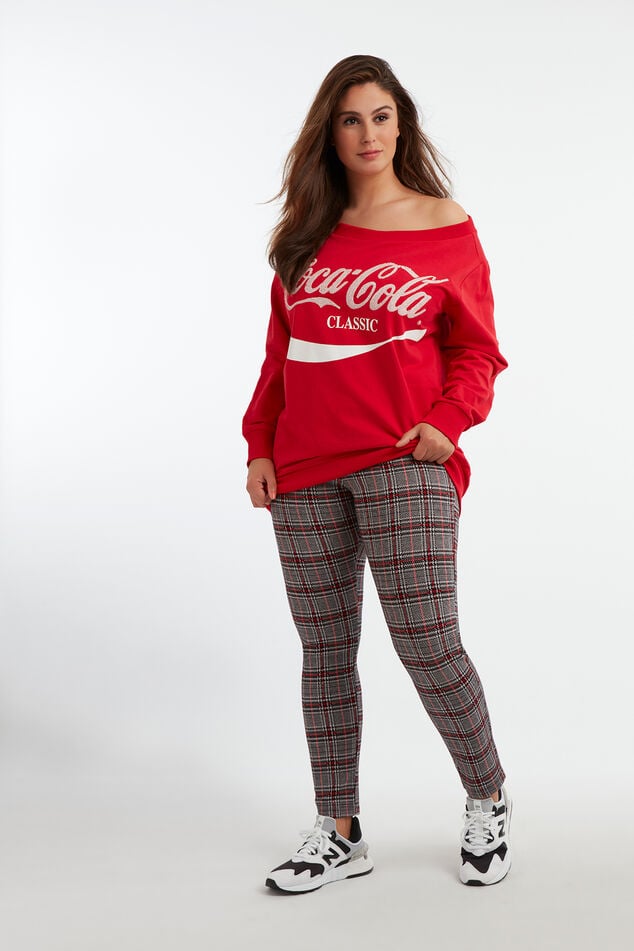 Geruite legging image number 0