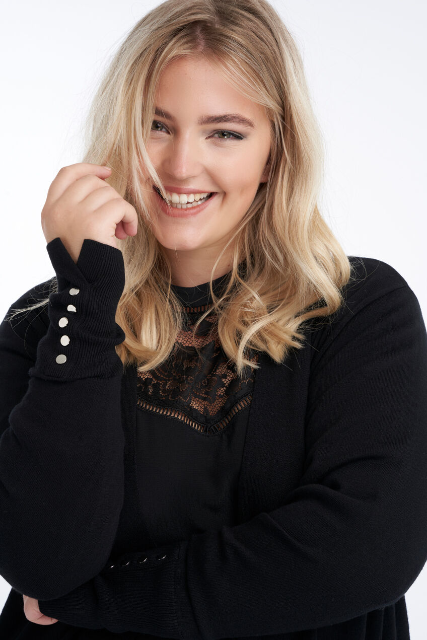 Lang openvallend vest image number 4