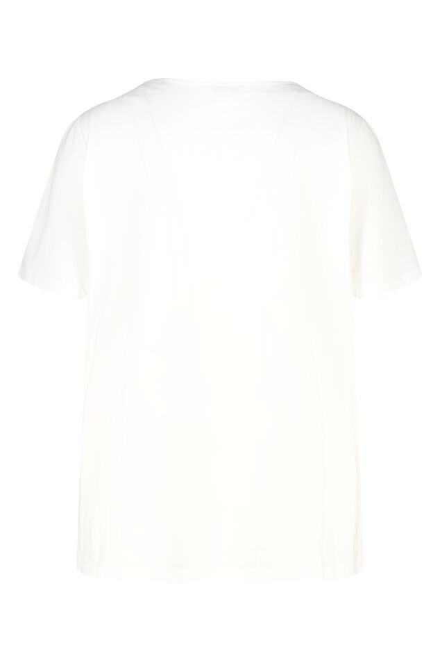 T-shirt met broderie image number 2
