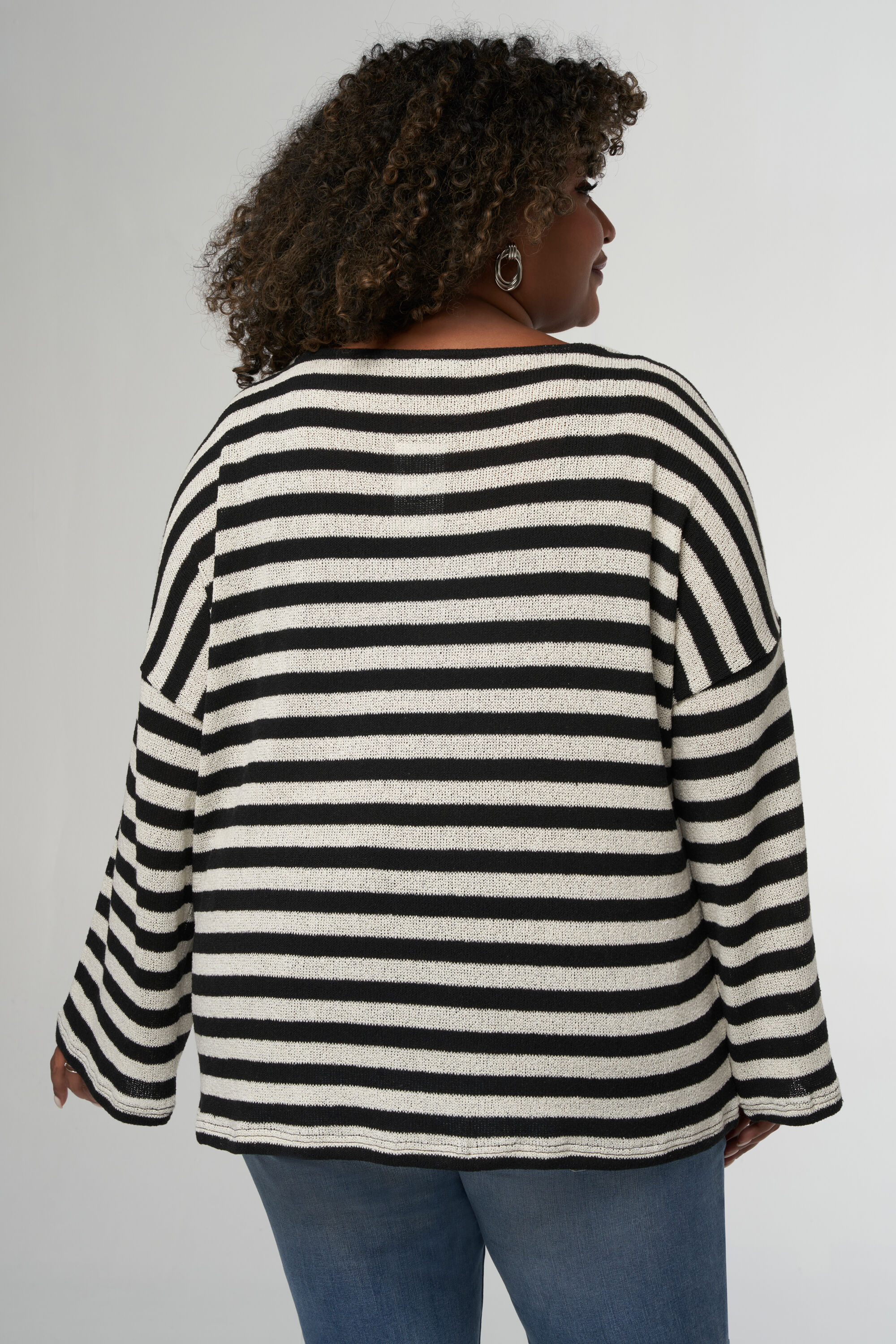 Top met lange uitlopende mouwen image number 3