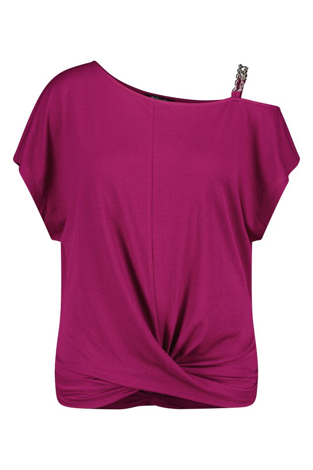 One shoulder top met details image number 1