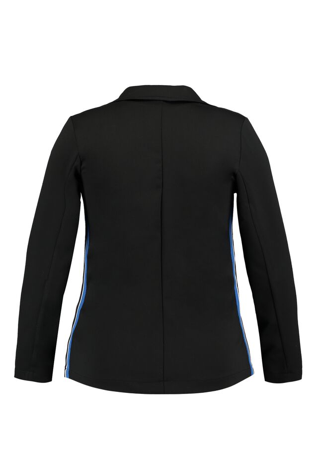 Blazer met gestreepte bies image number 2
