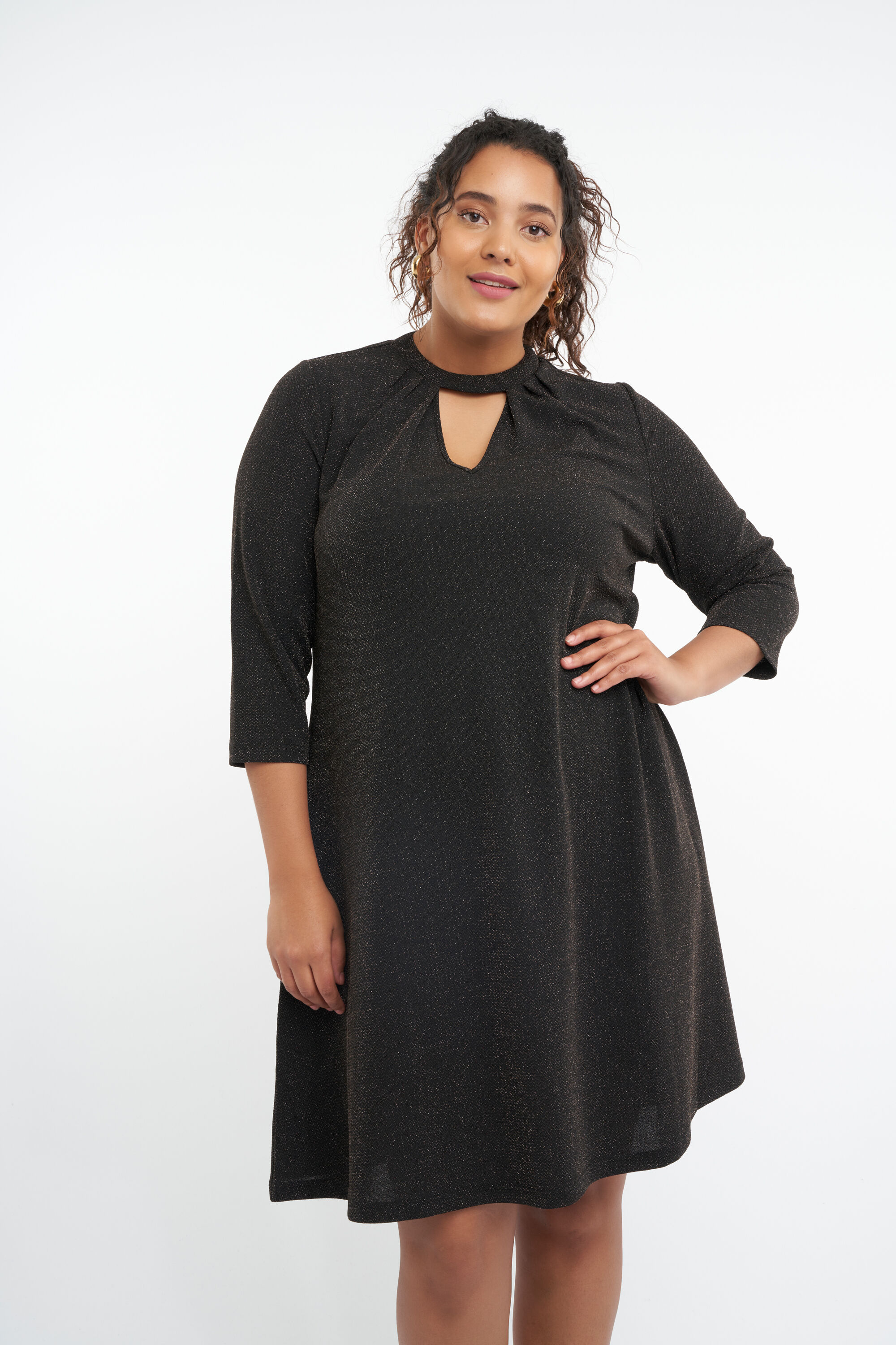 Glitter jurk  image number 5