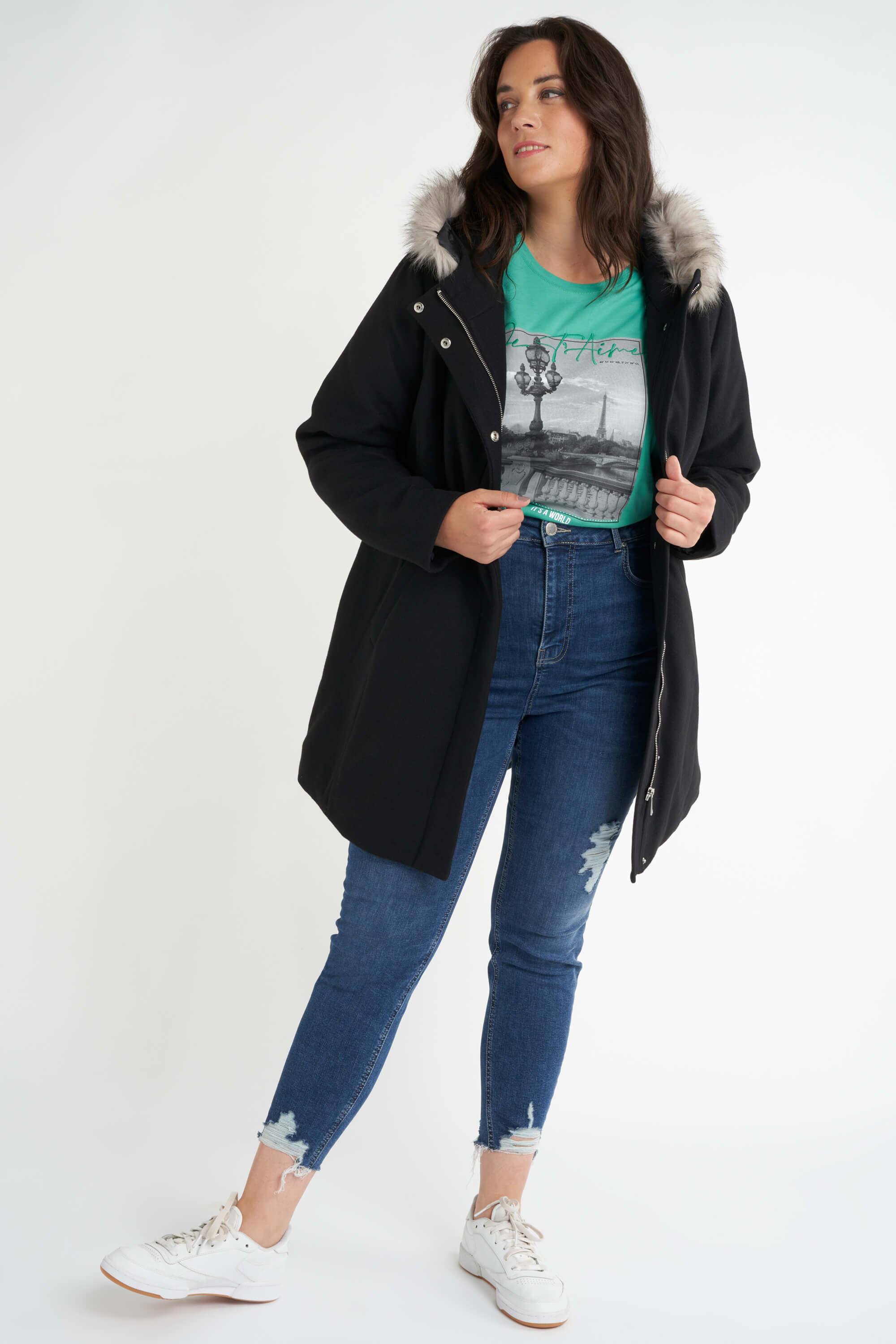 Jas met capuchon image number 5