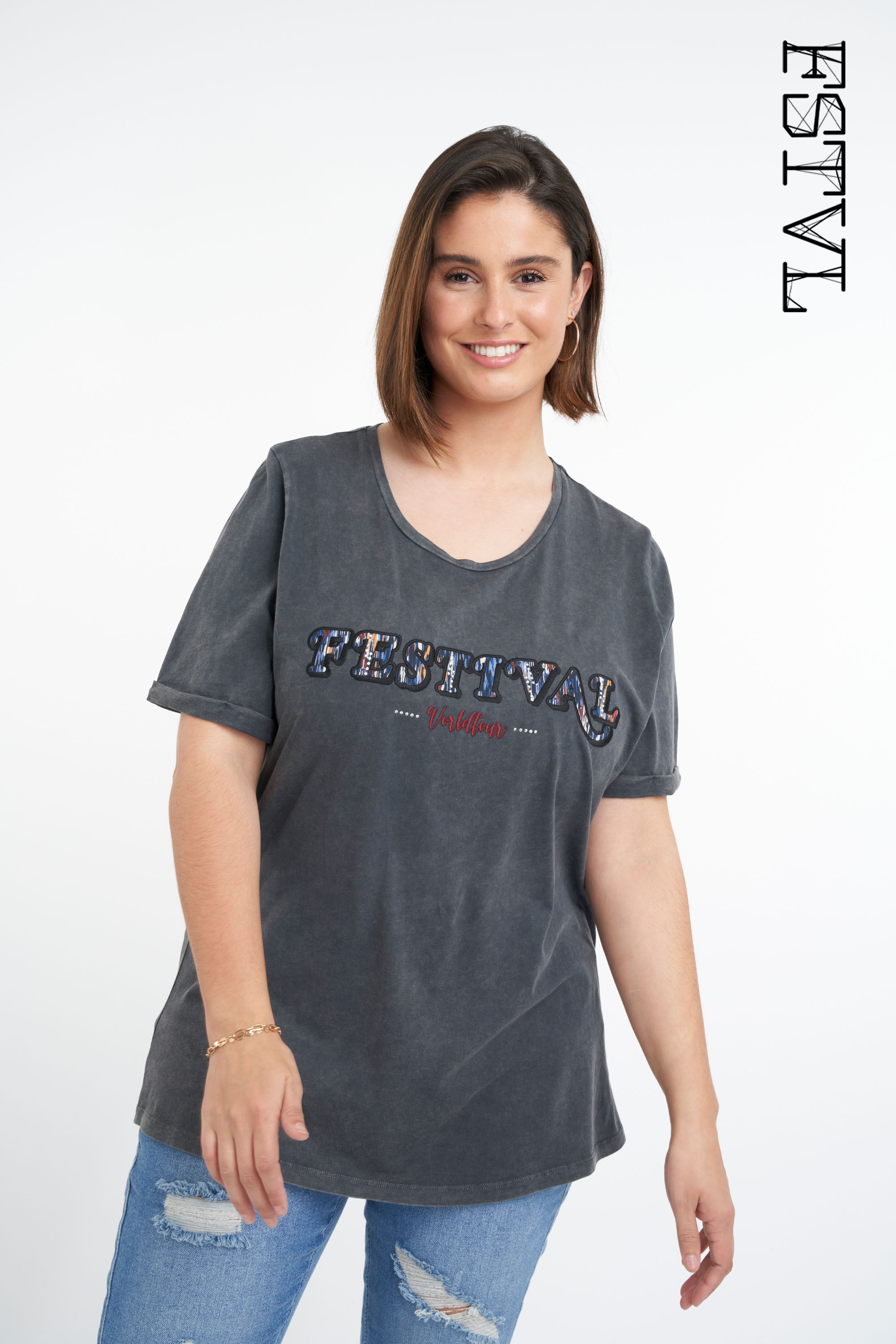T shirt met opdruk
