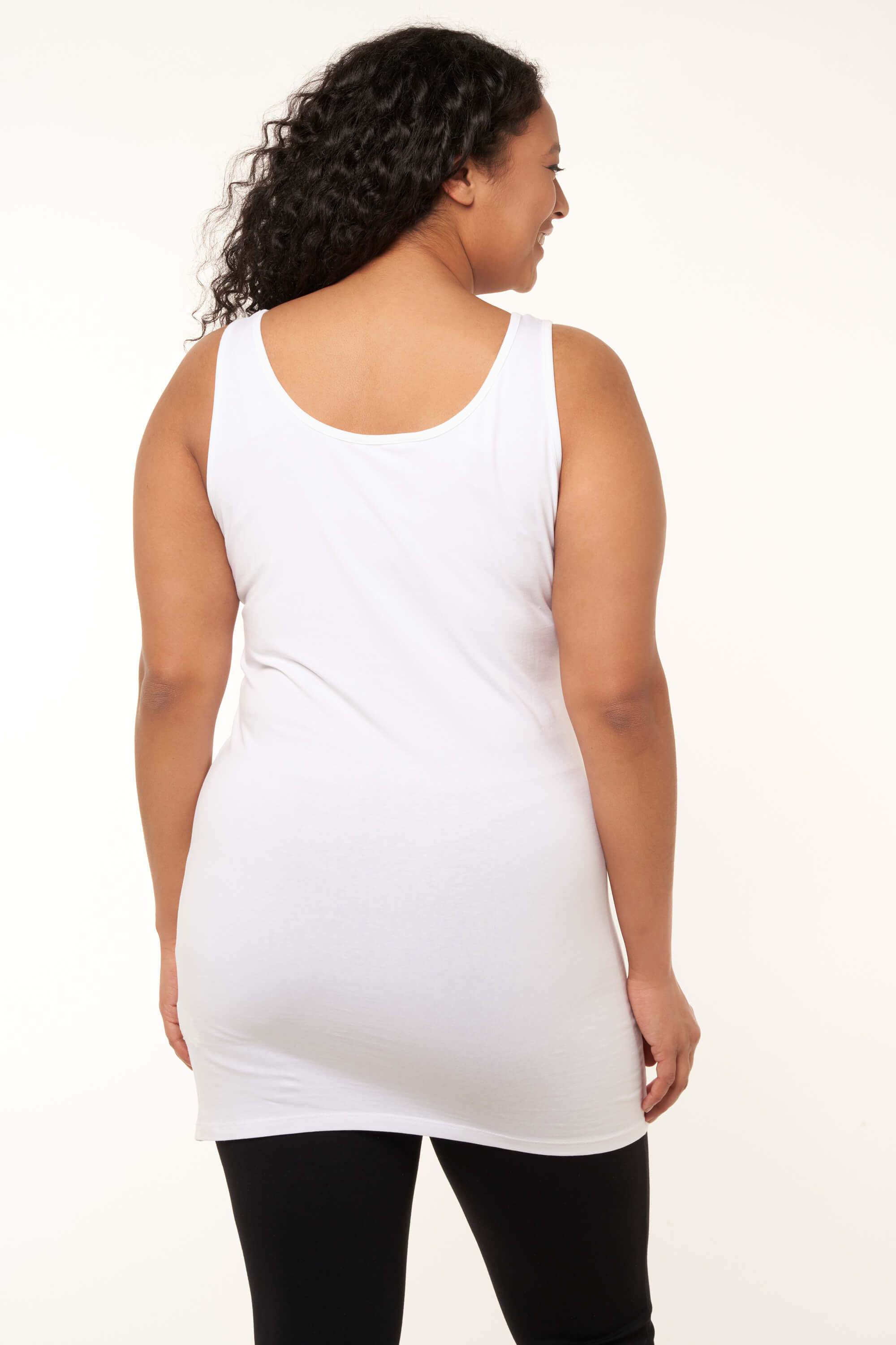 Katoenen lange singlet image number 3