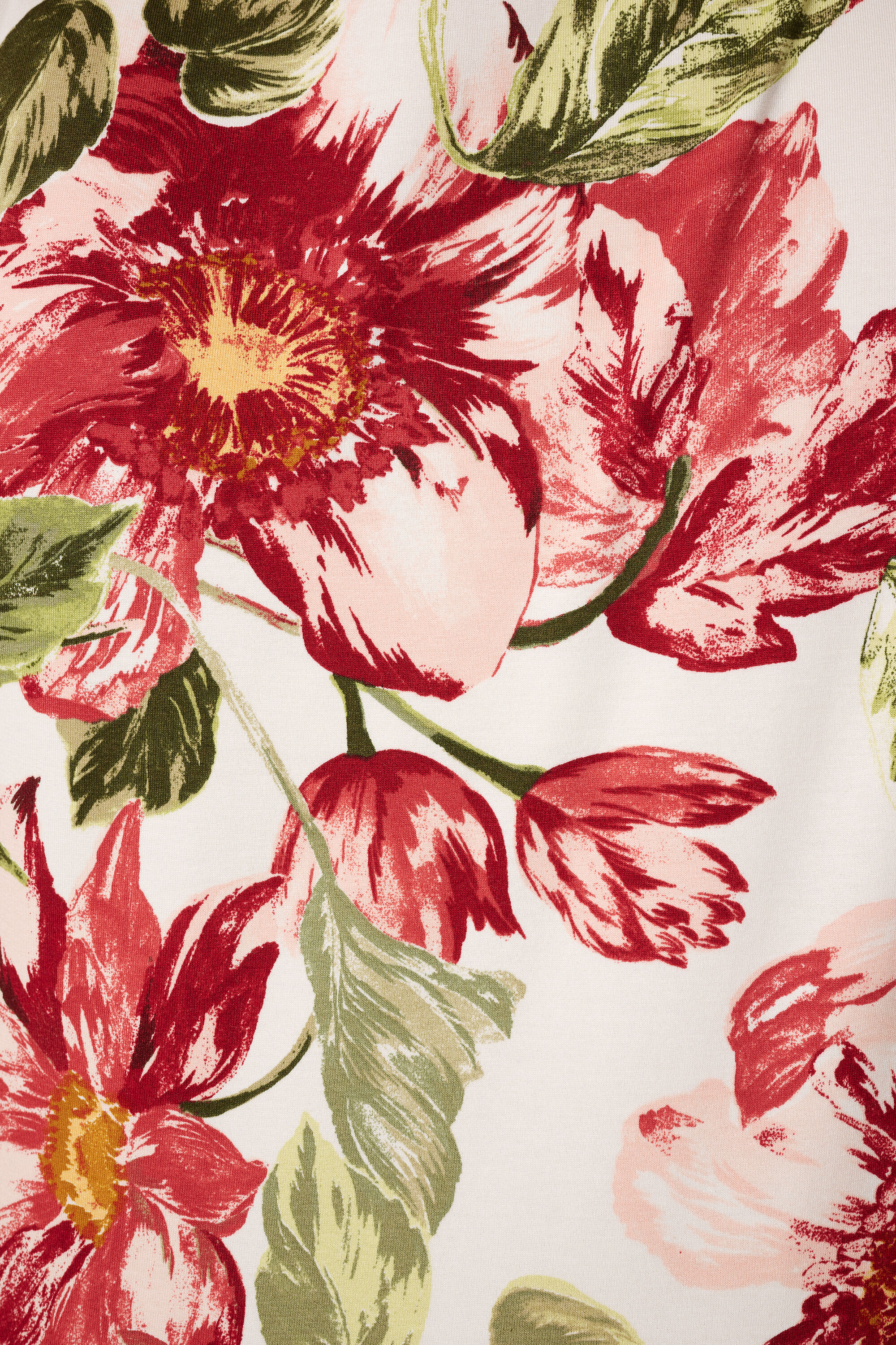 Singlet met v-hals en print image number 6