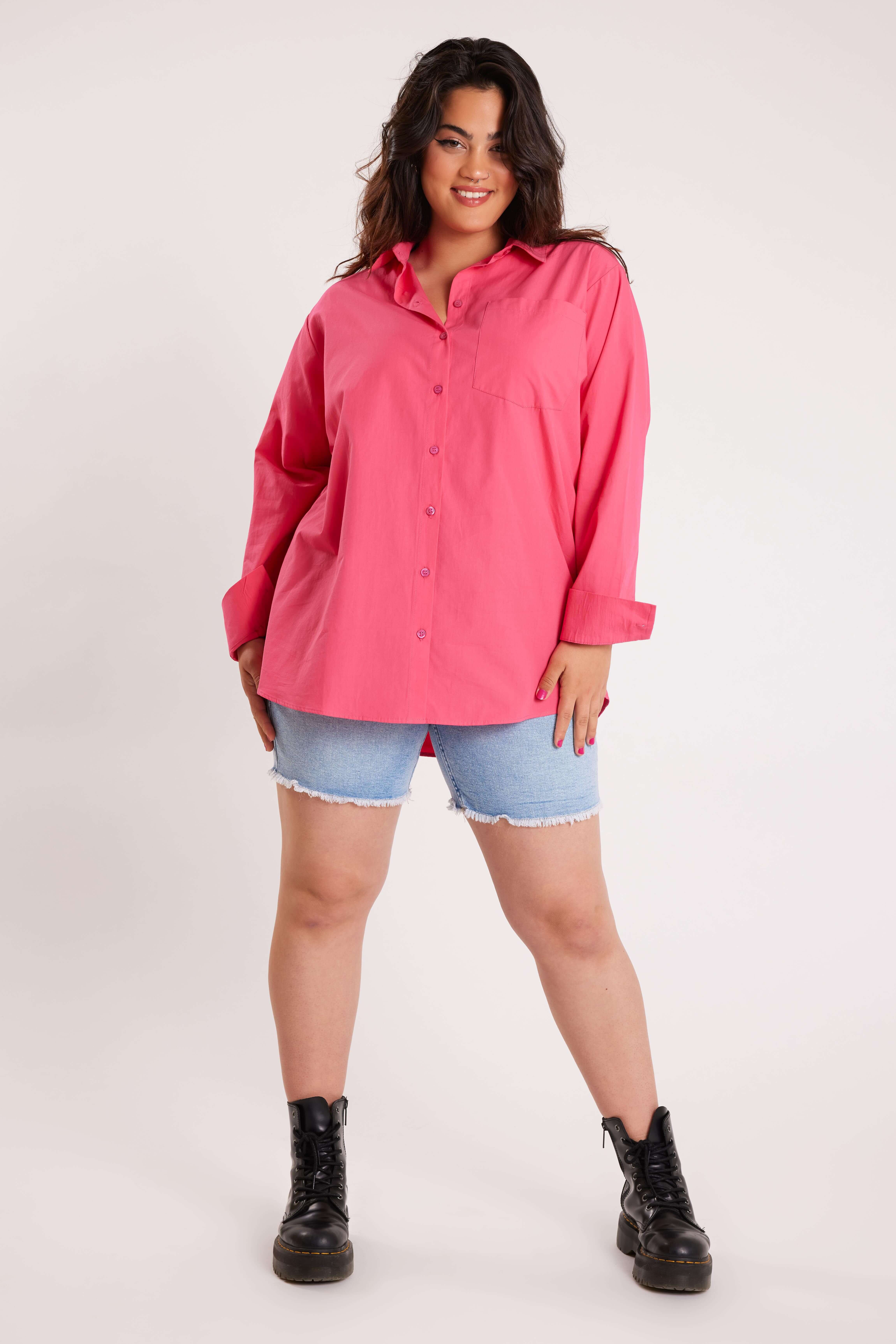 Poplin blouse image number 7