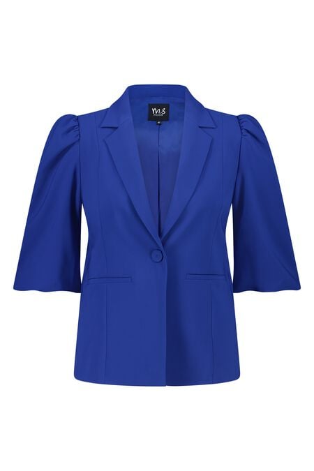Blazer met pofmouwen