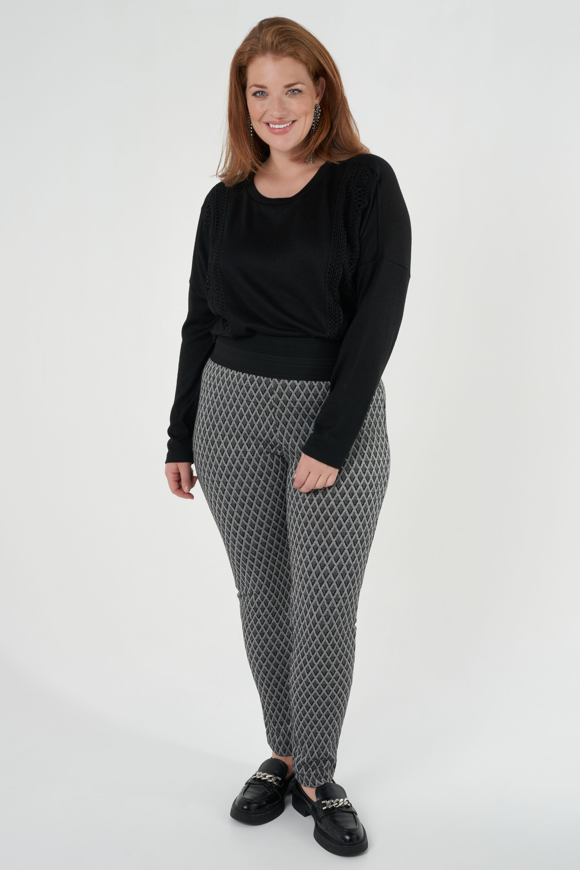 Ms Mode Tregging Hoge Taille MS Mode High Waist Skinny Tregging