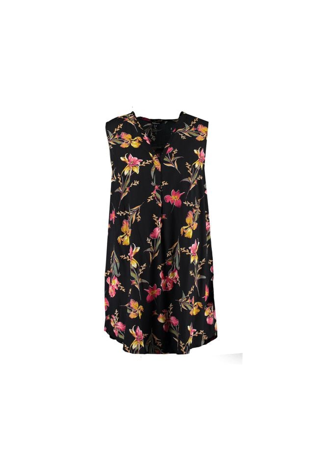 Mouwloze lange blouse image number 1