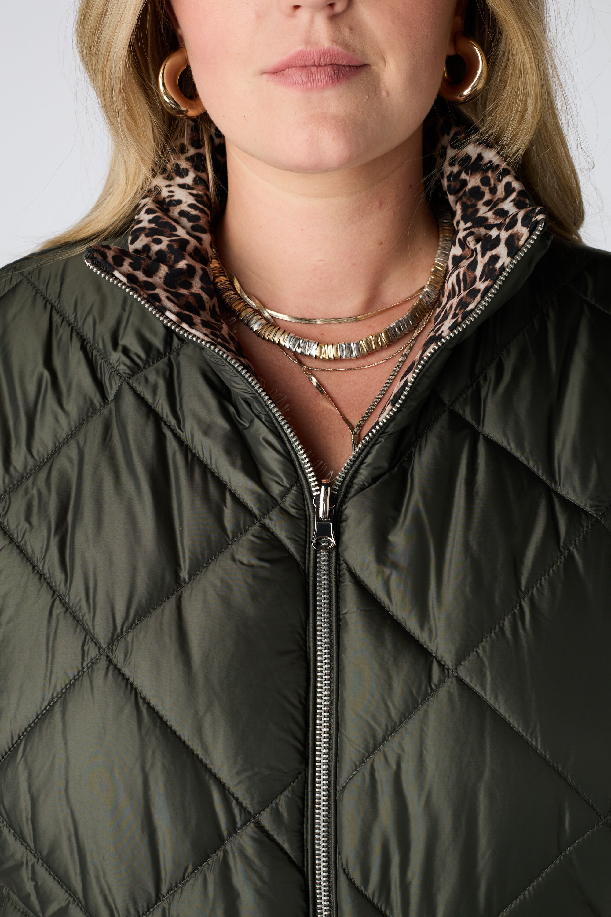 Reversible gewatteerde bodywarmer image number 6