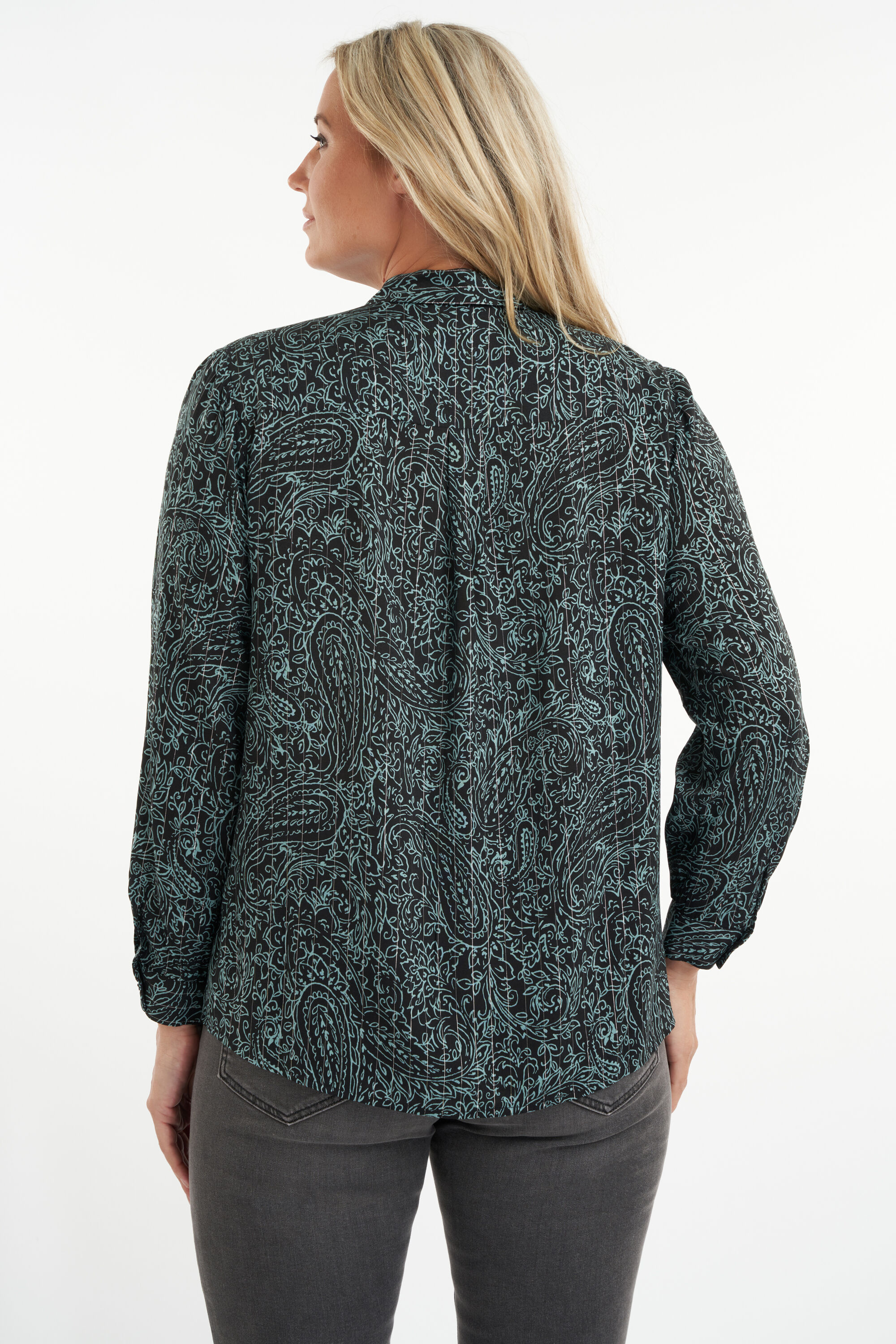 Blouse met print image number 3