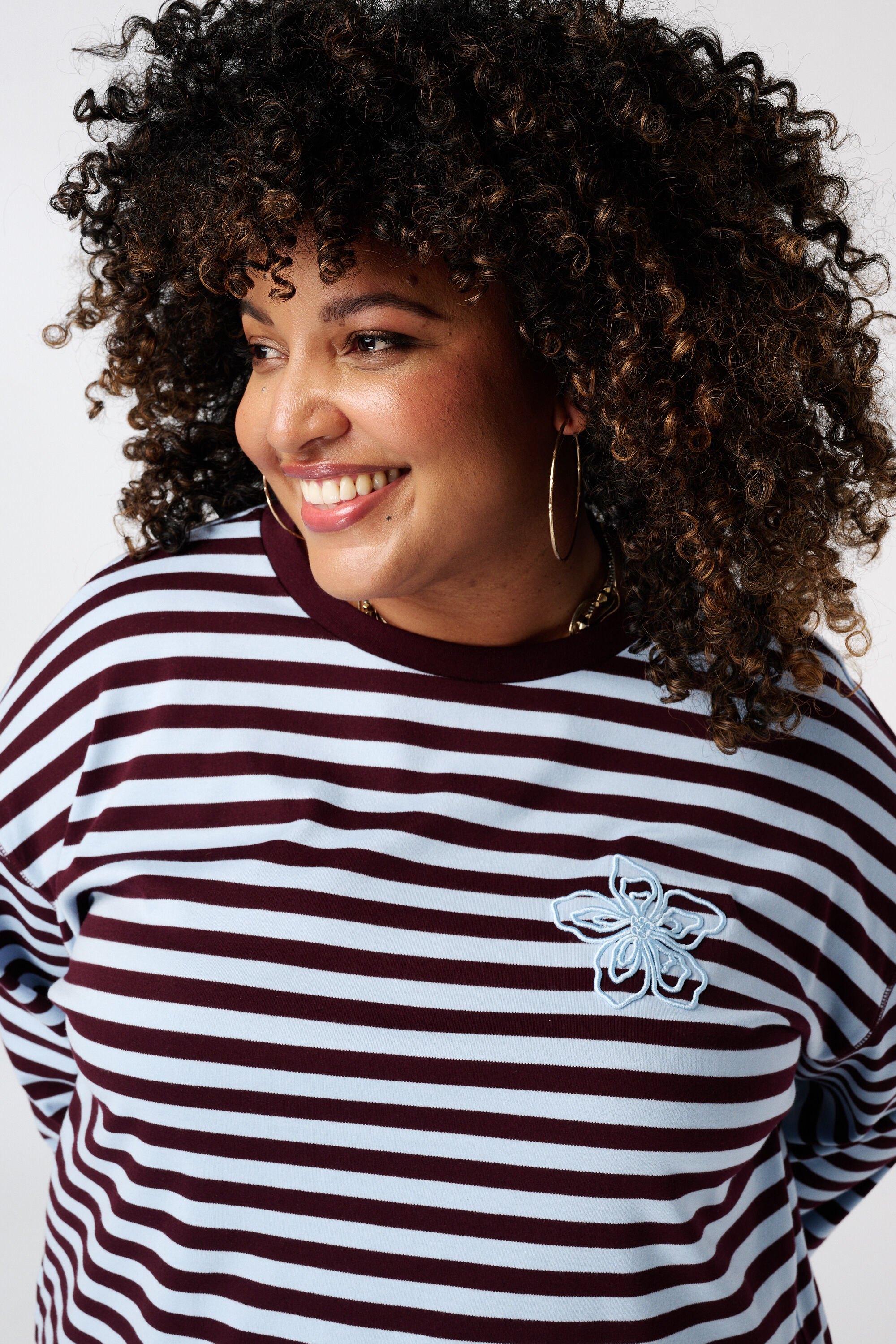 Gestreepte longsleeve image number 4