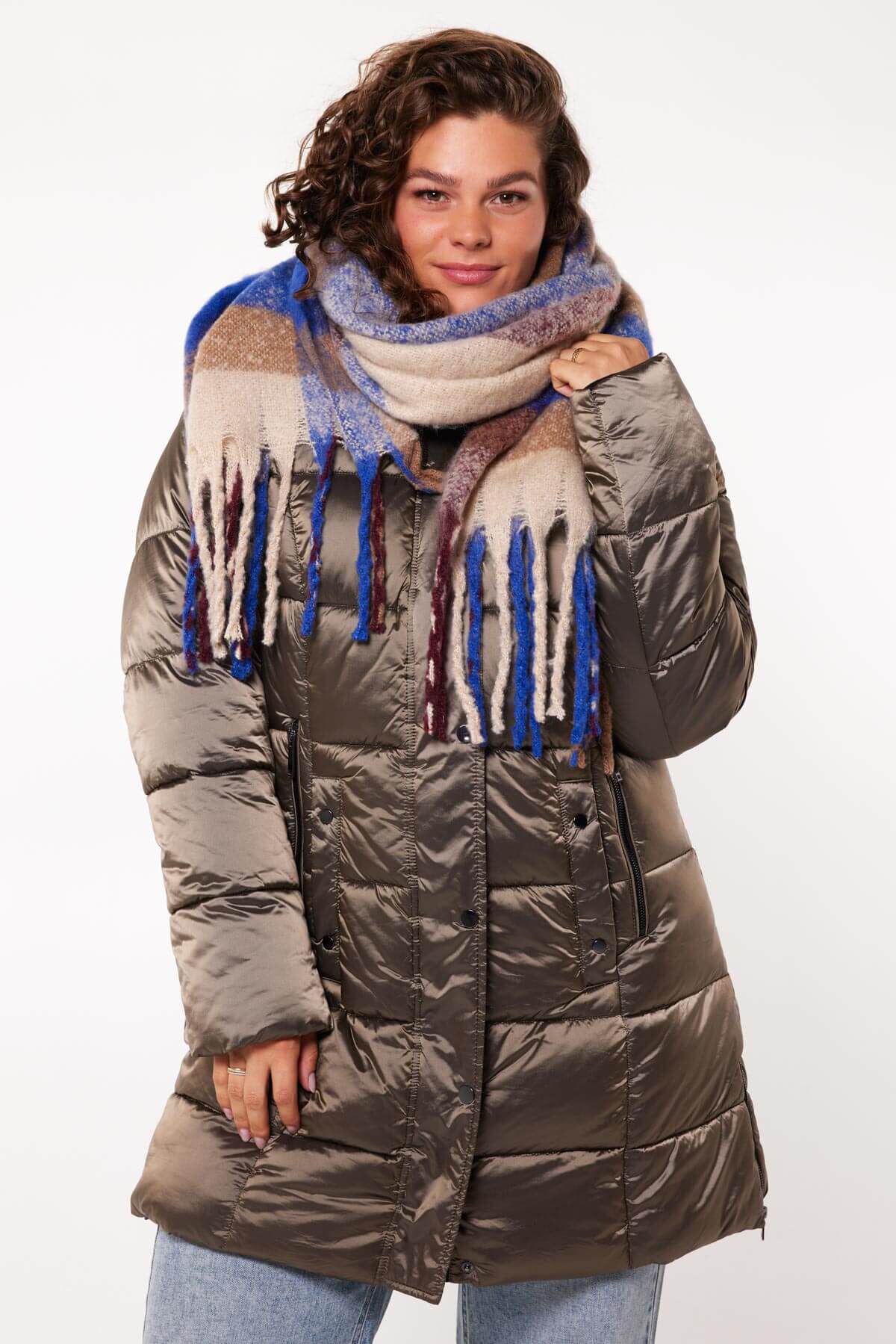 Sjaal met ruitenpatroon image number 2