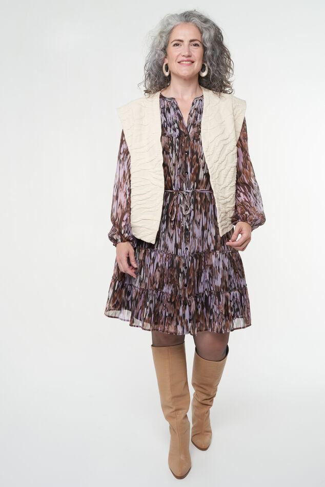 Jacquard gilet  image number 6