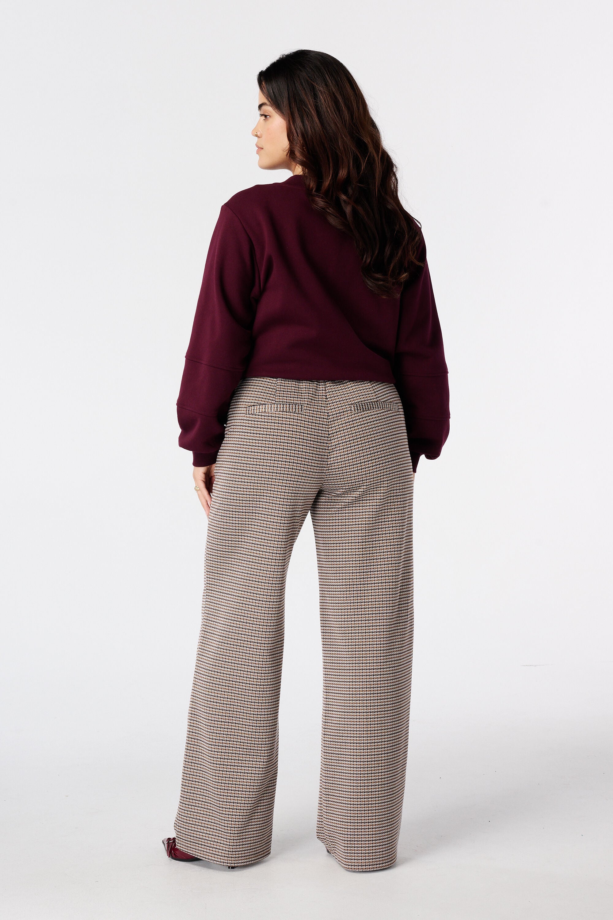 Geruite broek image number 3
