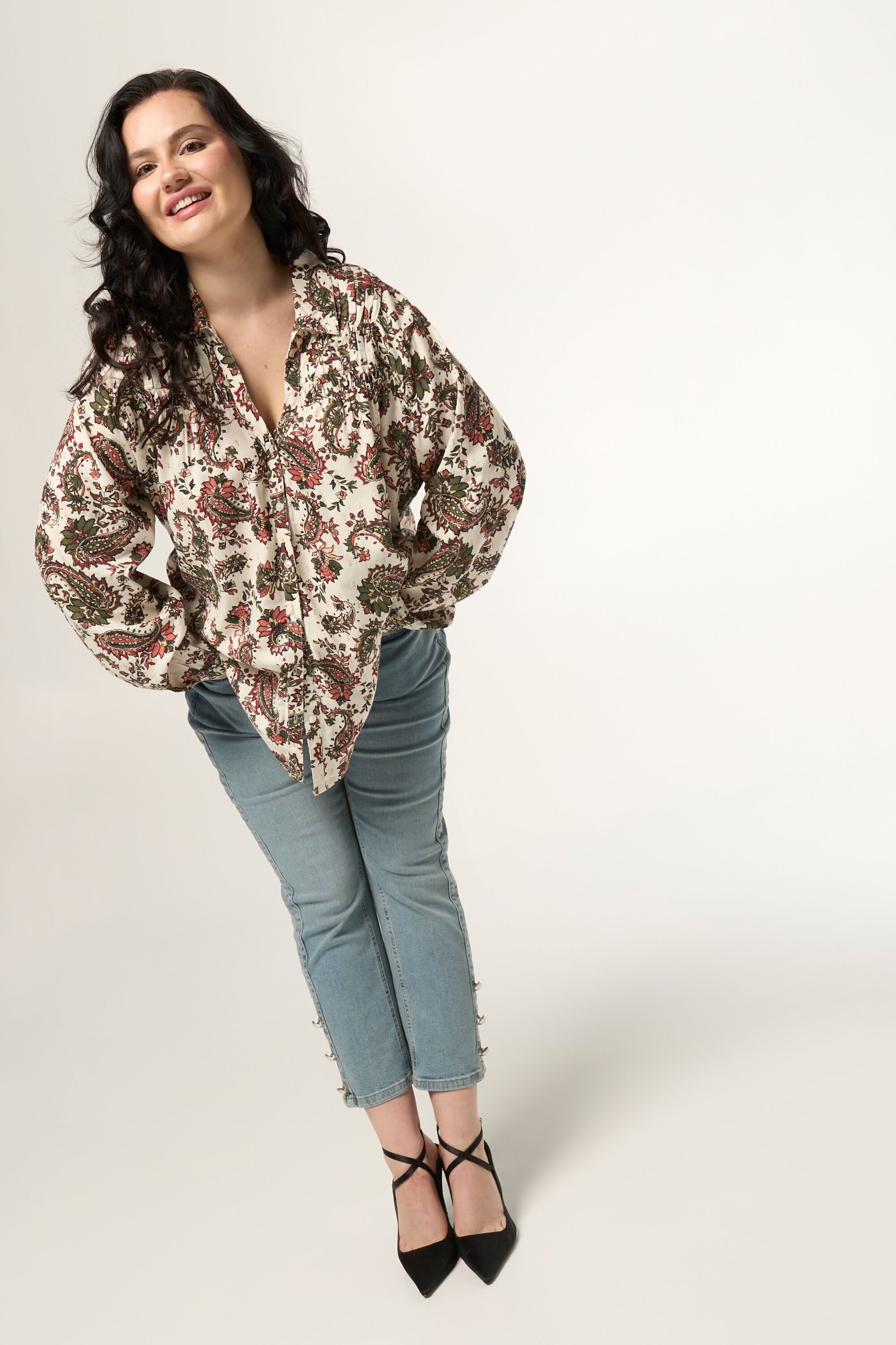 Blouse met print image number 5